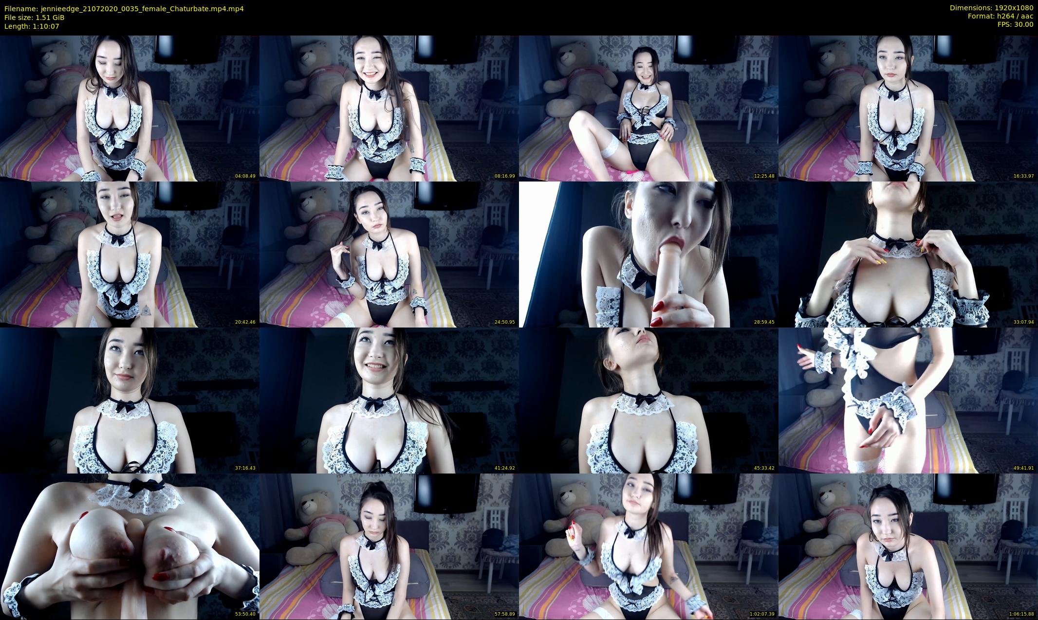jennieedge — 71 minute Chaturbate female cam show recording, 1080p, Jul 21, 2020