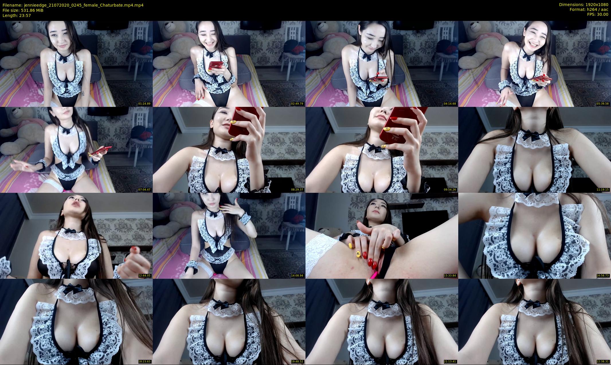 jennieedge — 24 minute Chaturbate female cam show recording, 1080p, Jul 21, 2020