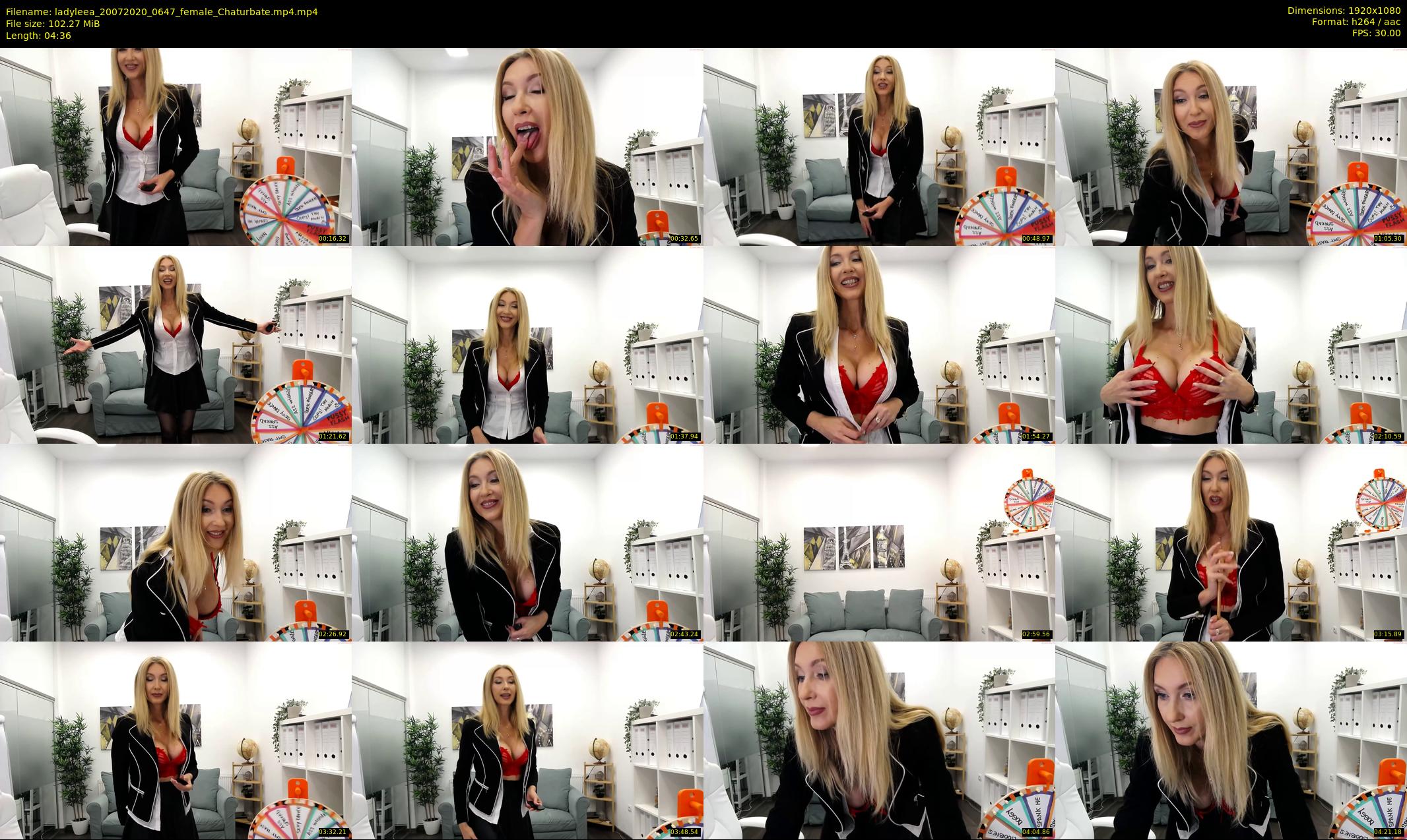ladyleea — 5 minute Chaturbate female cam show recording, 1080p, Jul 20, 2020