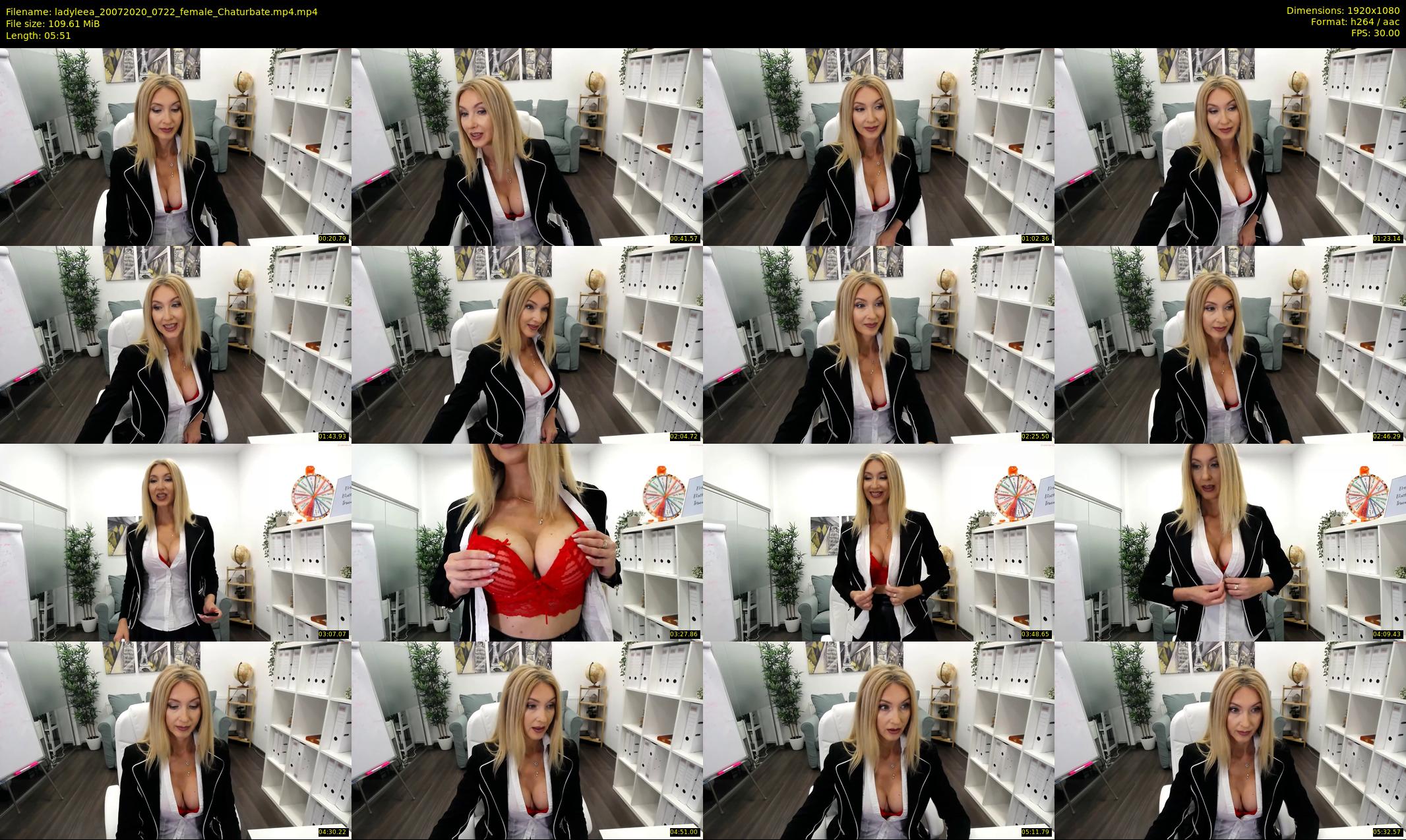 ladyleea — 6 minute Chaturbate female cam show recording, 1080p, Jul 20, 2020
