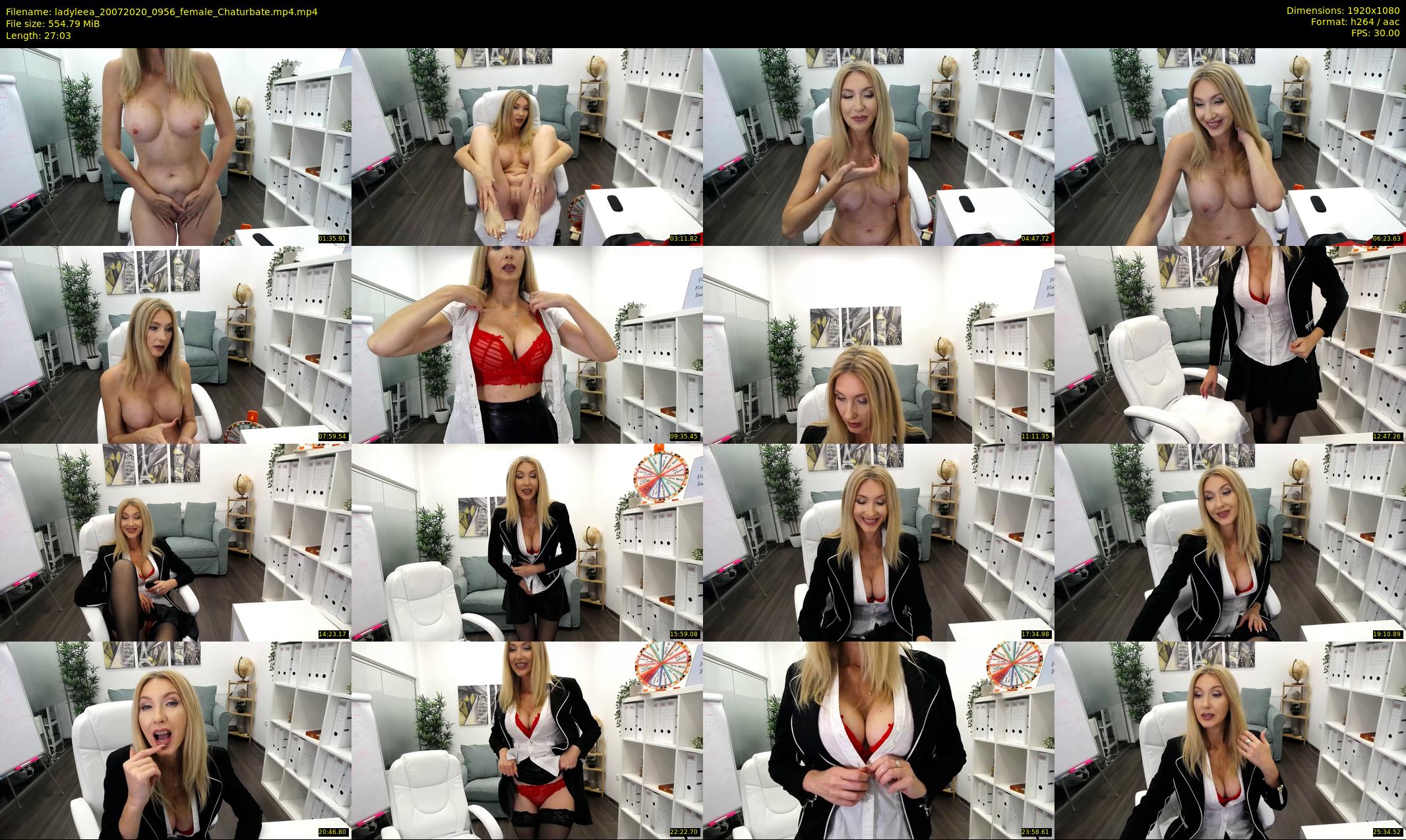 ladyleea — 28 minute Chaturbate female cam show recording, 1080p, Jul 20, 2020