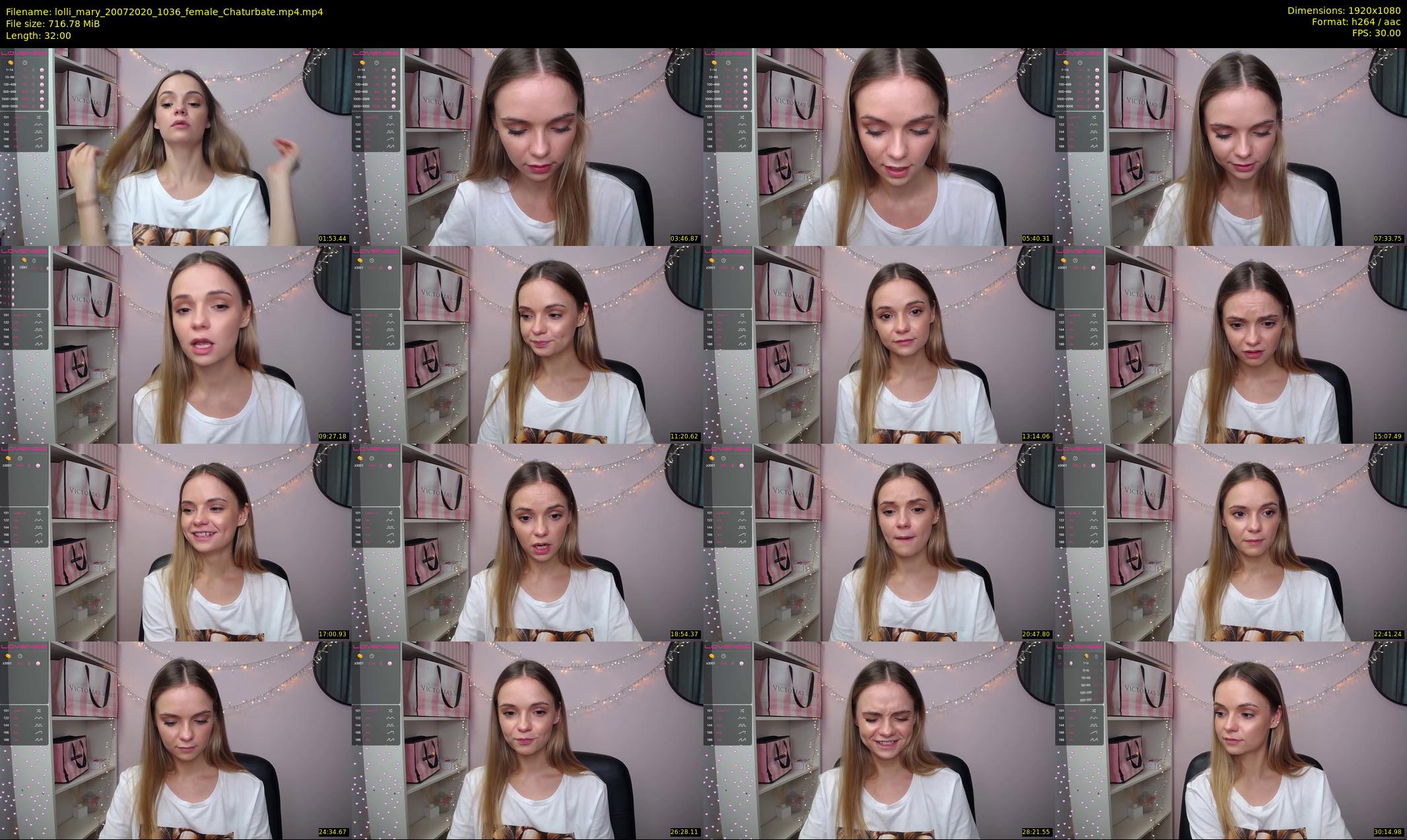 lolli_mary — 32 minute Chaturbate female cam show recording, 1080p, Jul 20, 2020