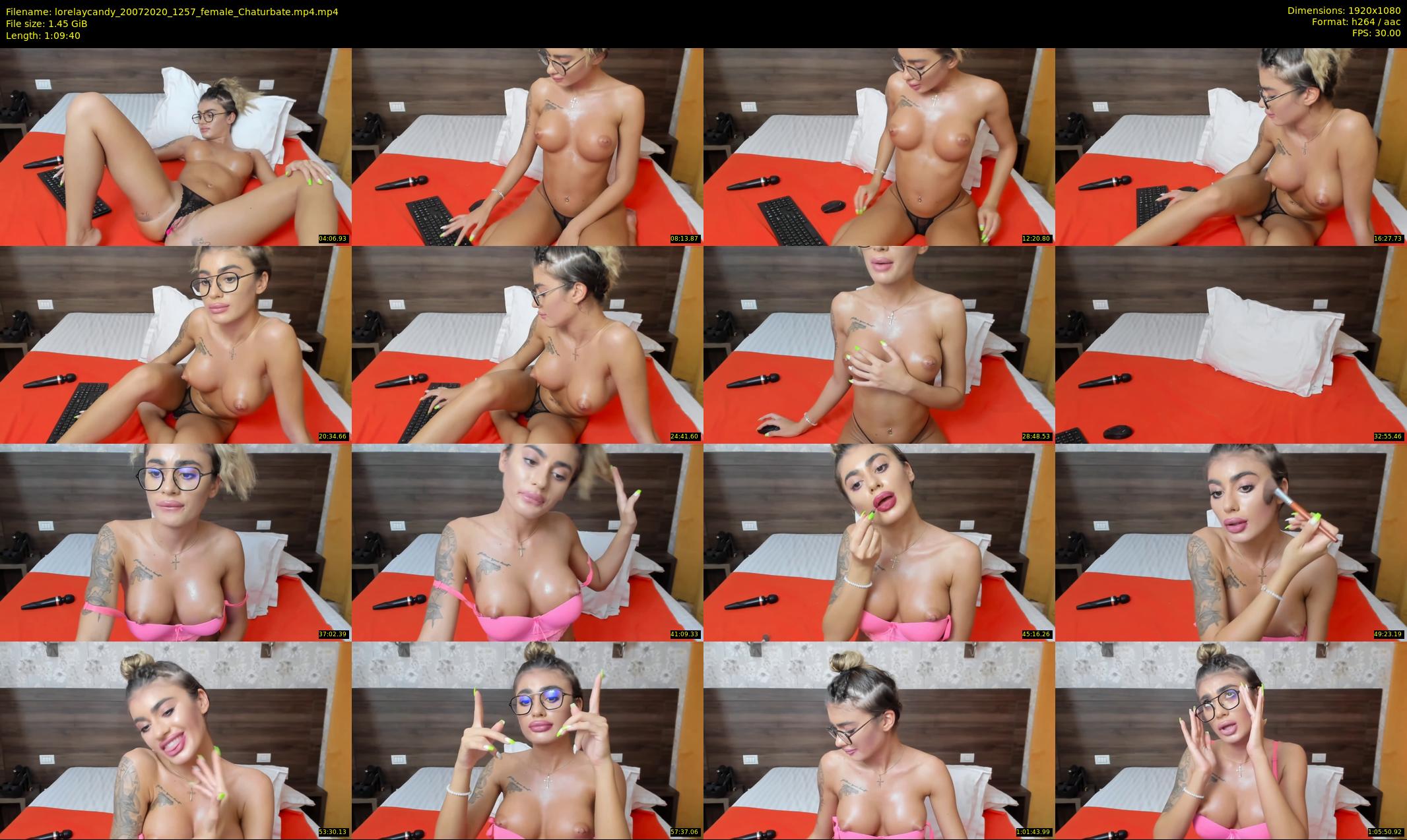 lorelaycandy — 70 minute Chaturbate female cam show recording, 1080p, Jul 20, 2020