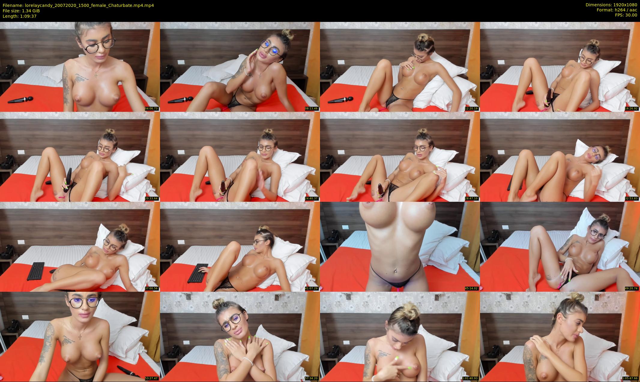 lorelaycandy — 70 minute Chaturbate female cam show recording, 1080p, Jul 20, 2020