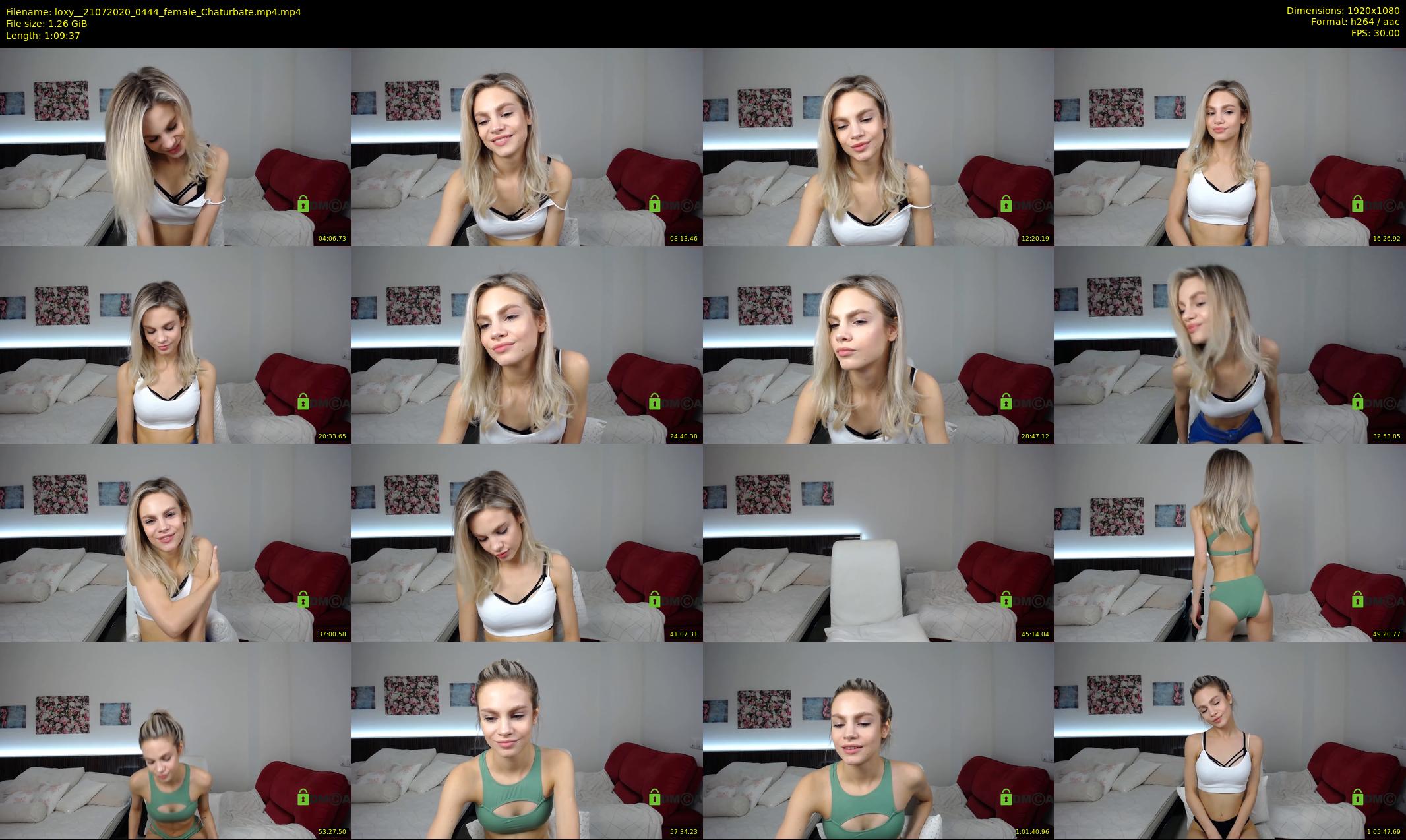 loxy_ — 70 minute Chaturbate female cam show recording, 1080p, Jul 21, 2020