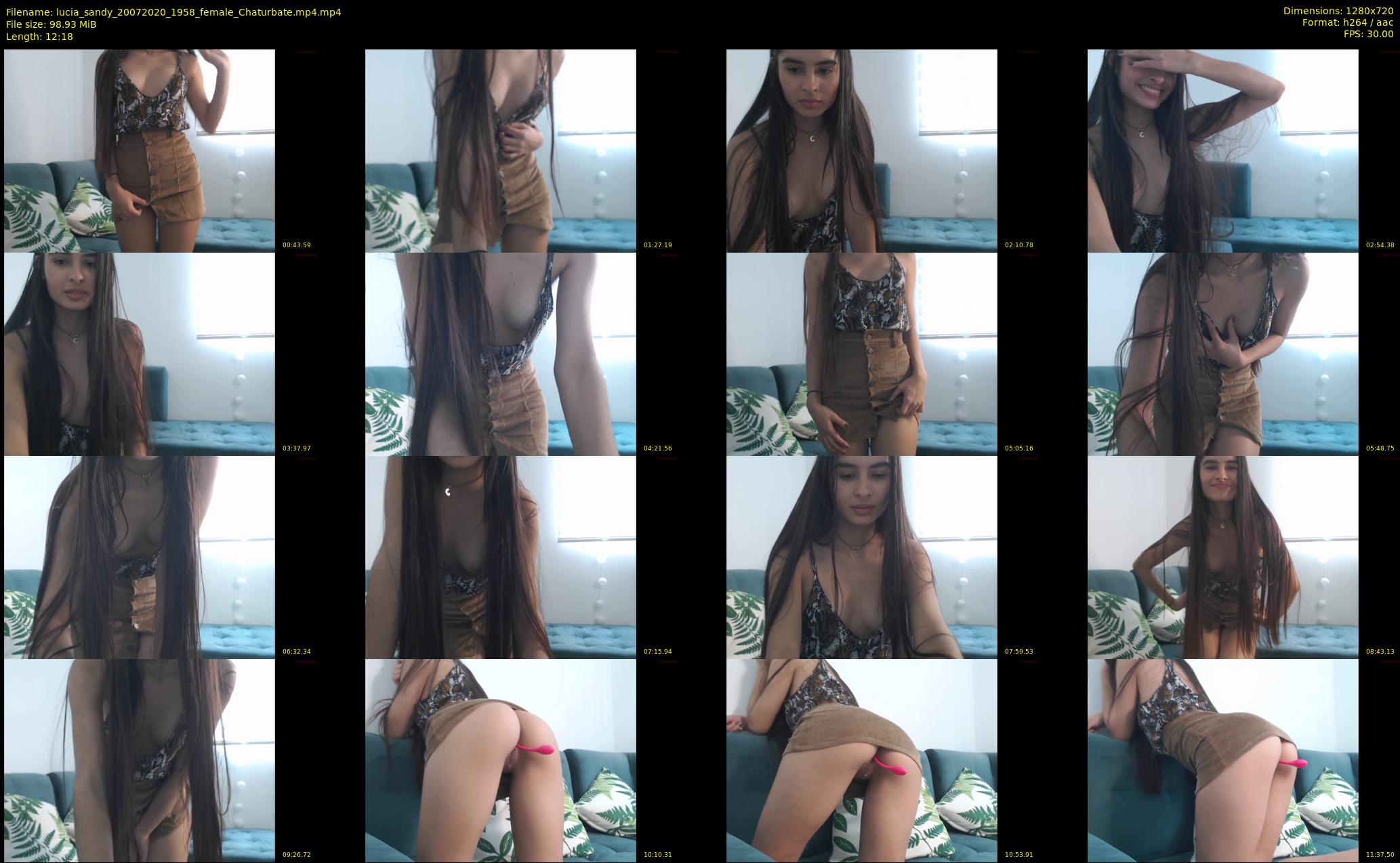 lucia_sandy — 13 minute Chaturbate female cam show recording, 720p, Jul 20, 2020