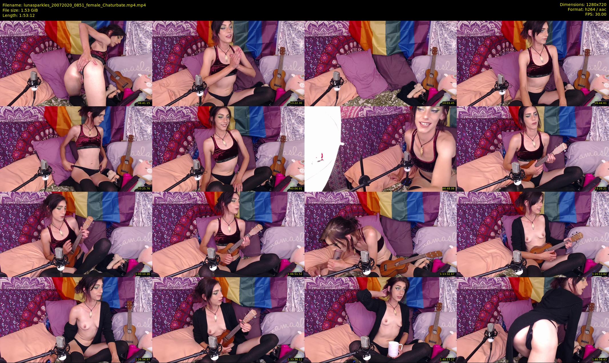 lunasparkles — 114 minute Chaturbate female cam show recording, 720p, Jul 20, 2020
