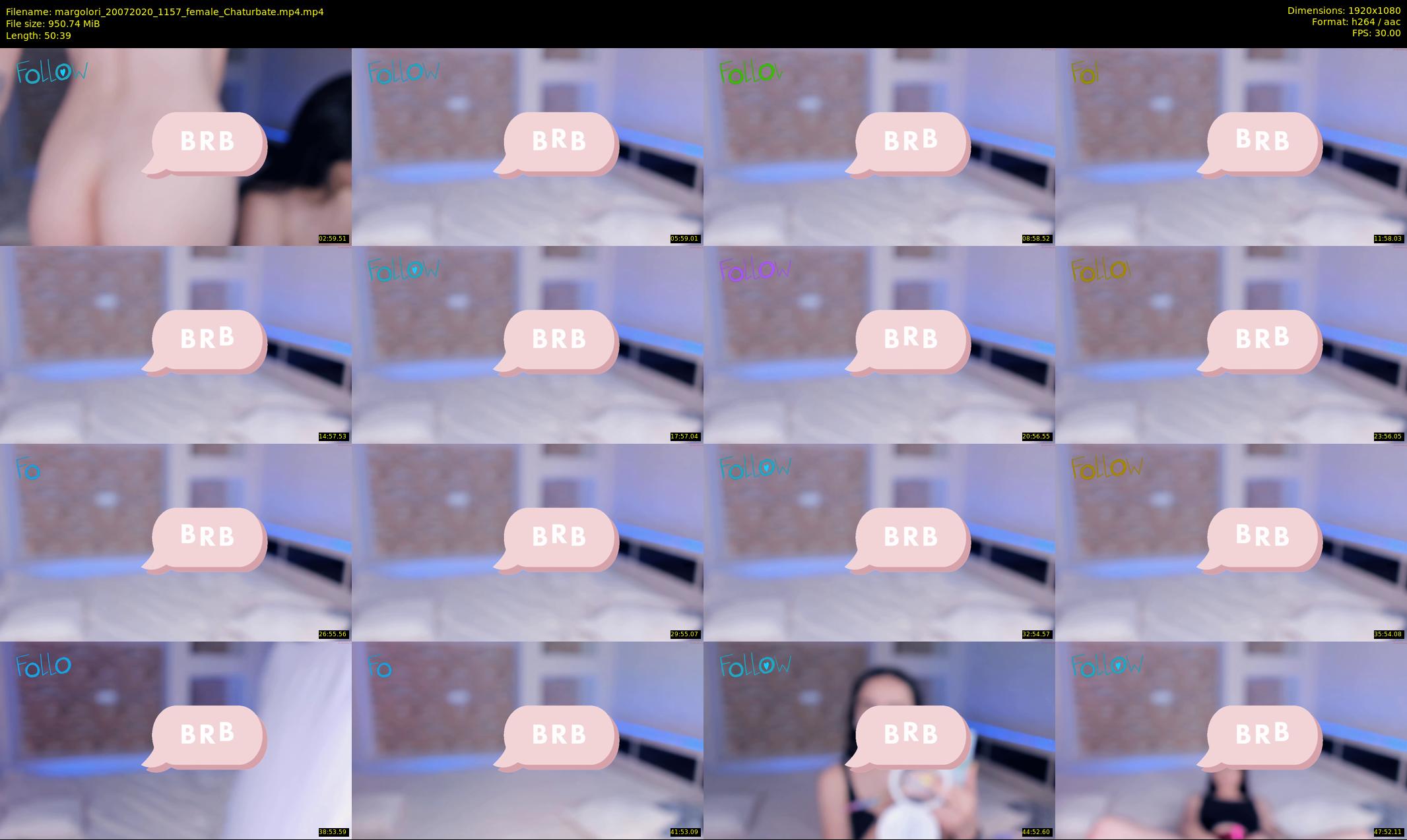 margolori — 51 minute Chaturbate couple cam show recording, 1080p, Jul 20, 2020