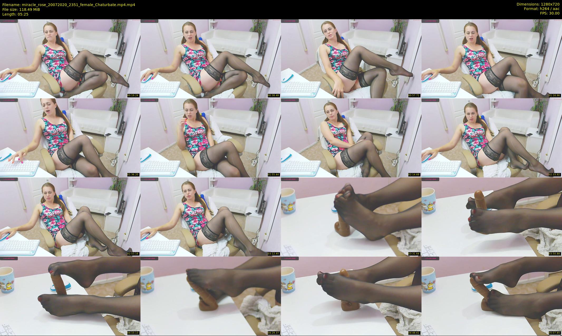 miracle_rose — 6 minute Chaturbate female cam show recording, 720p, Jul 20, 2020