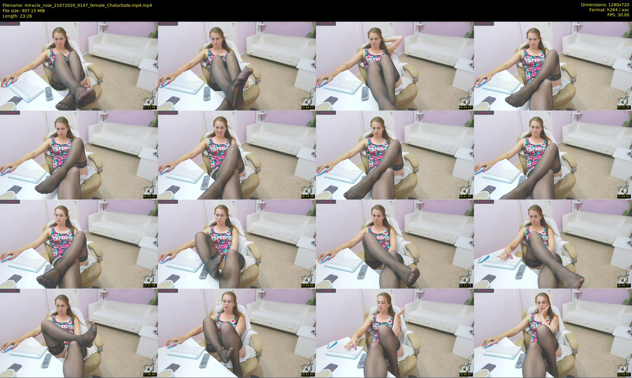 miracle_rose — 24 minute Chaturbate female cam show recording, 720p, Jul 21, 2020