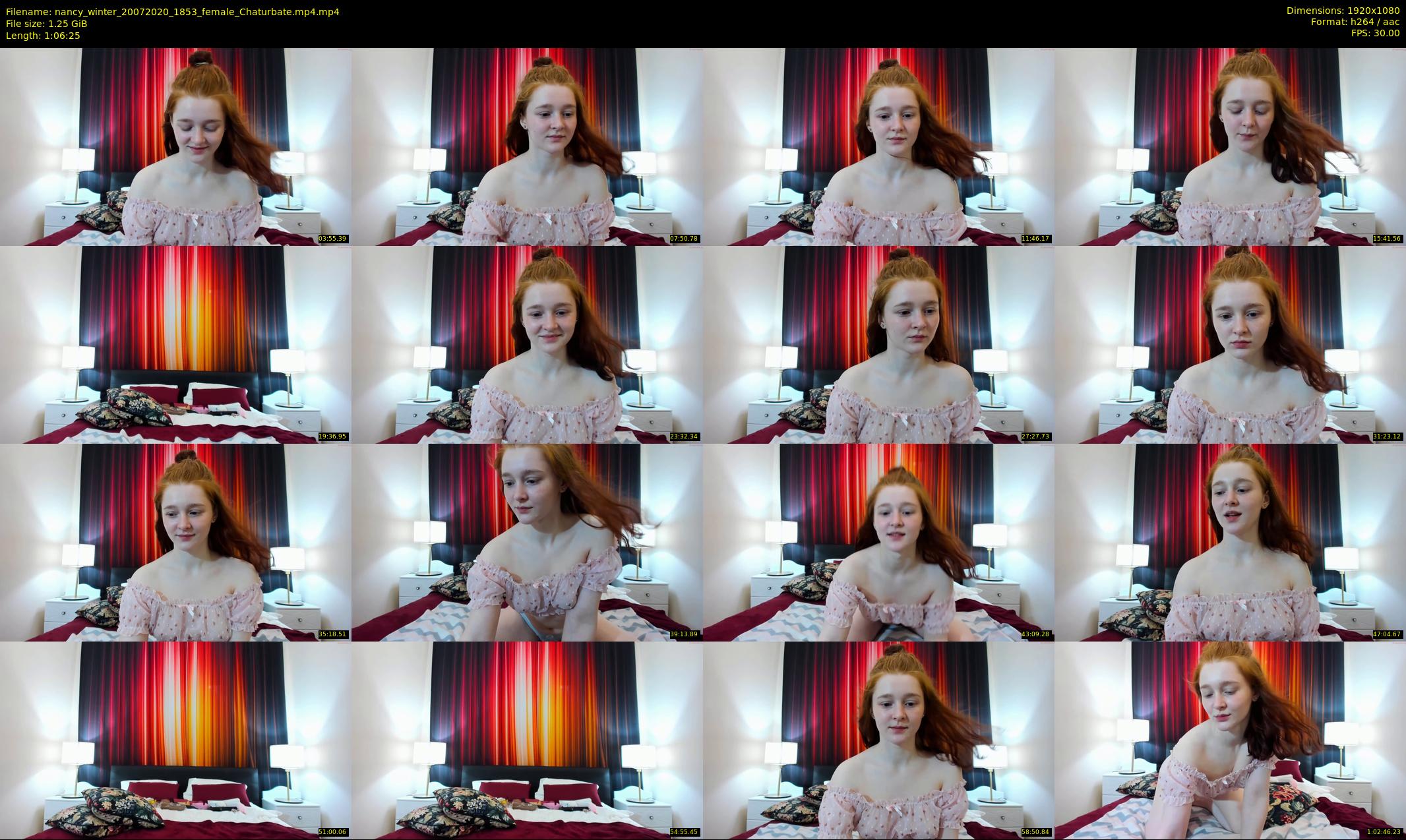 nancy_winter — 67 minute Chaturbate female cam show recording, 1080p, Jul 20, 2020