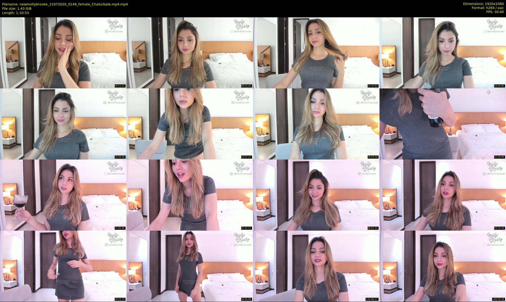 newmollybrooke — 71 minute Chaturbate female cam show recording, 1080p, Jul 21, 2020