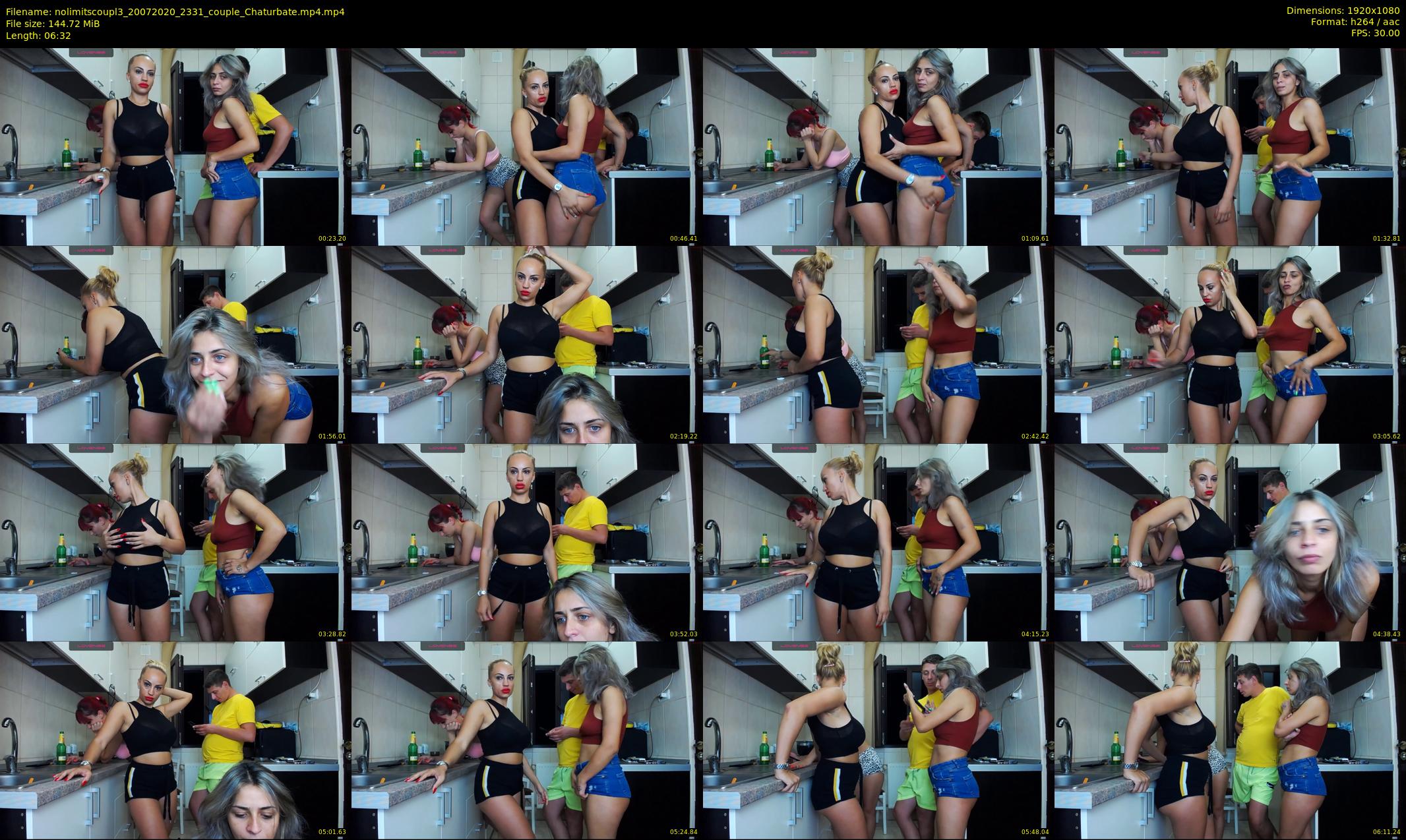 nolimitscoupl3 — 7 minute Chaturbate couple cam show recording, 1080p, Jul 20, 2020