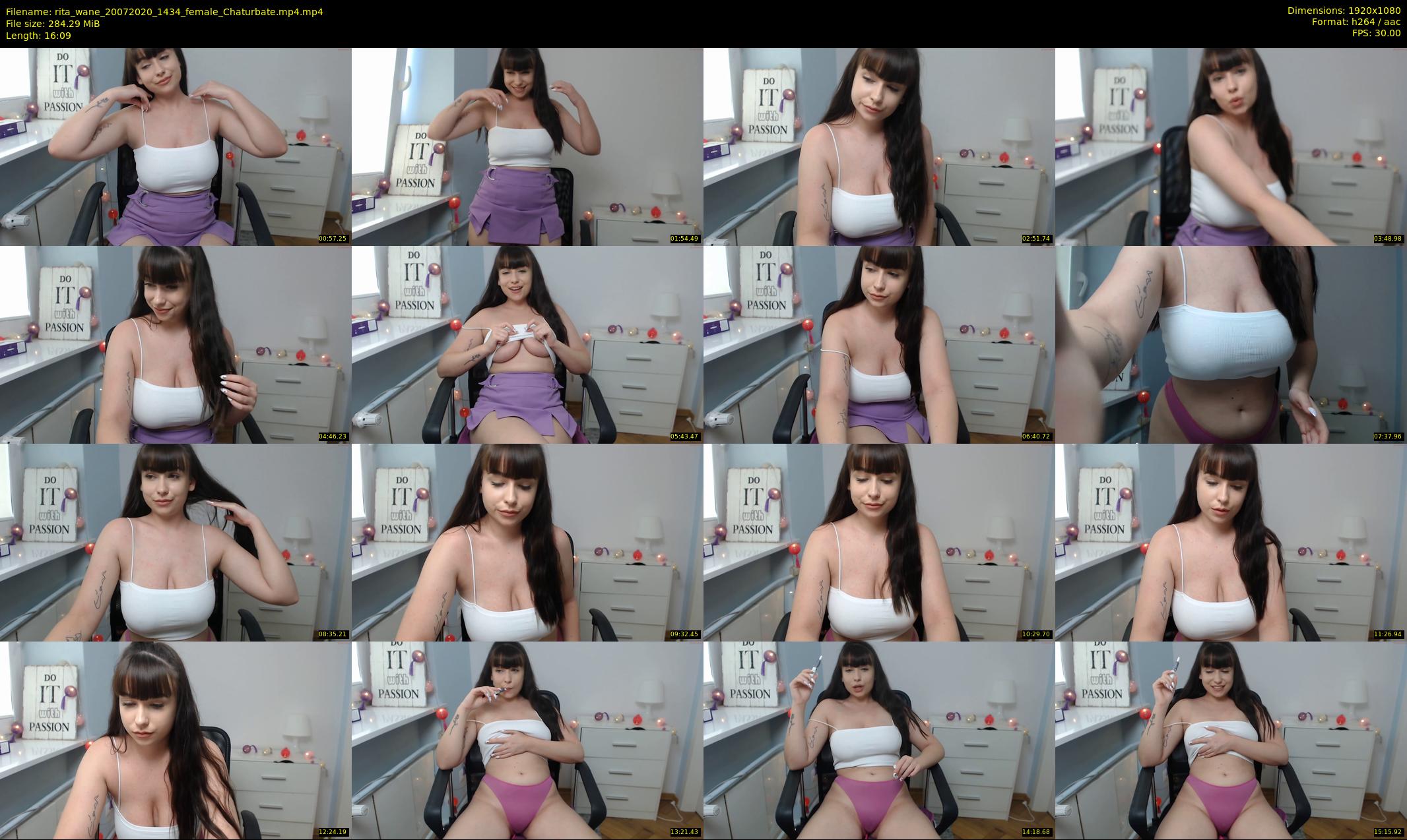 rita_wane — 17 minute Chaturbate female cam show recording, 1080p, Jul 20, 2020