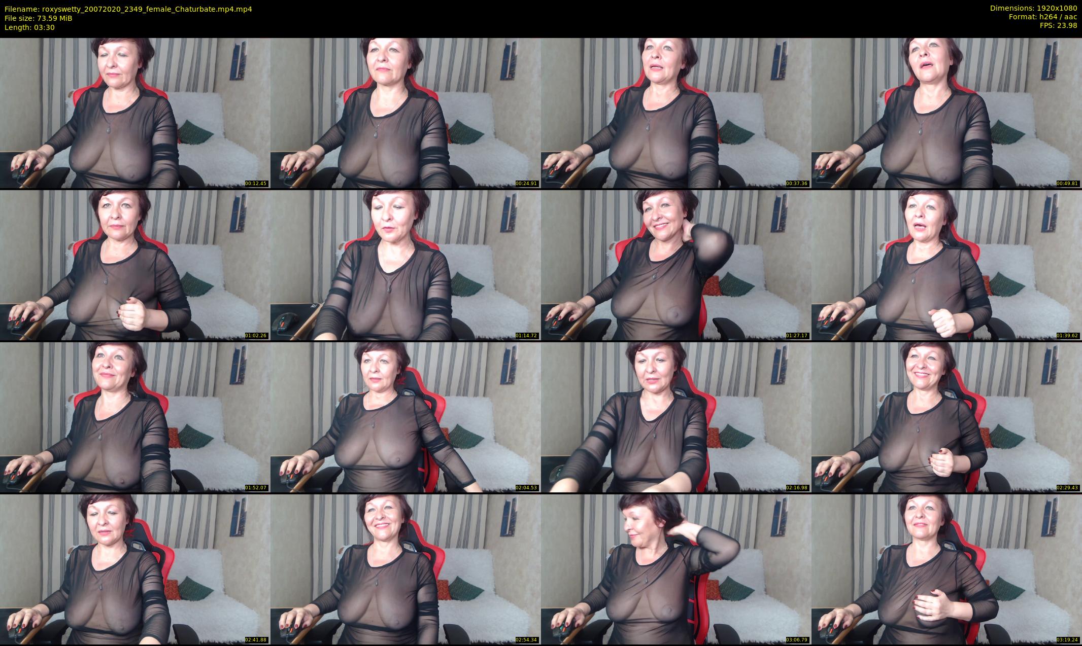 roxyswetty — 4 minute Chaturbate female cam show recording, 1080p, Jul 20, 2020