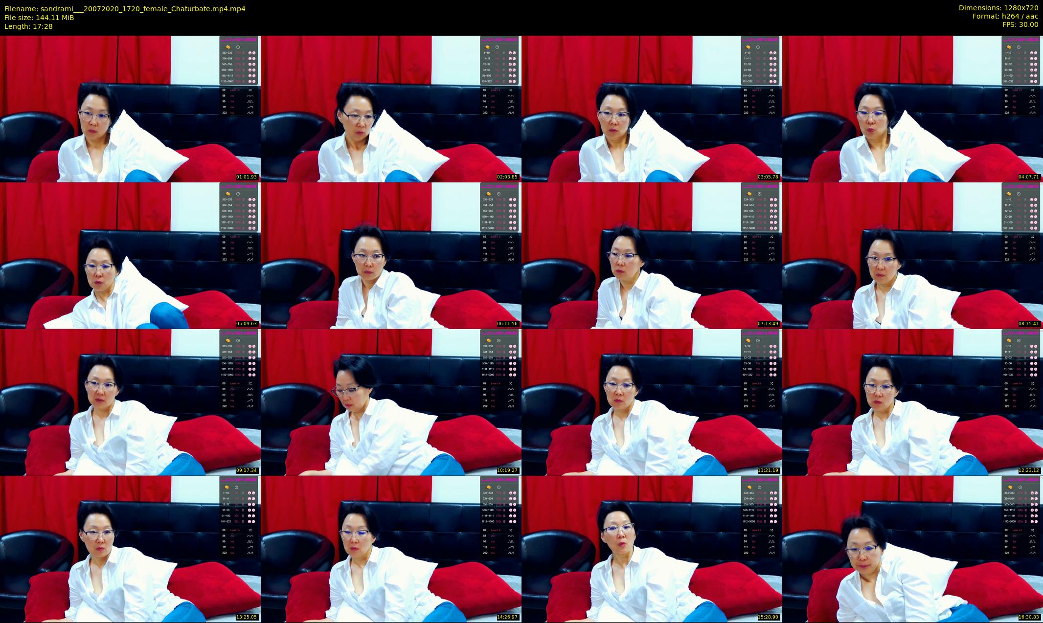 sandrami__ — 18 minute Chaturbate female cam show recording, 720p, Jul 20, 2020