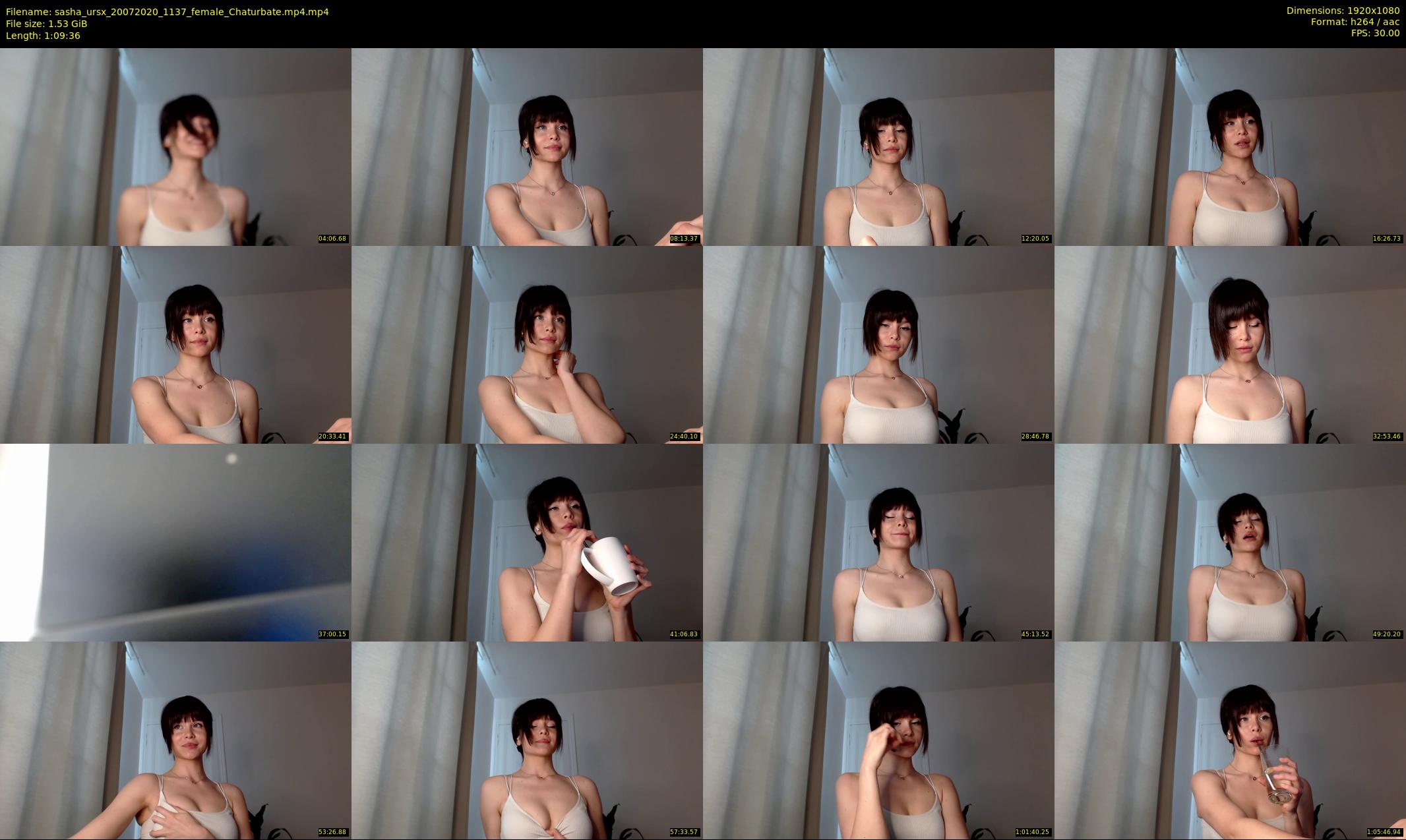 sasha_ursx — 70 minute Chaturbate female cam show recording, 1080p, Jul 20, 2020