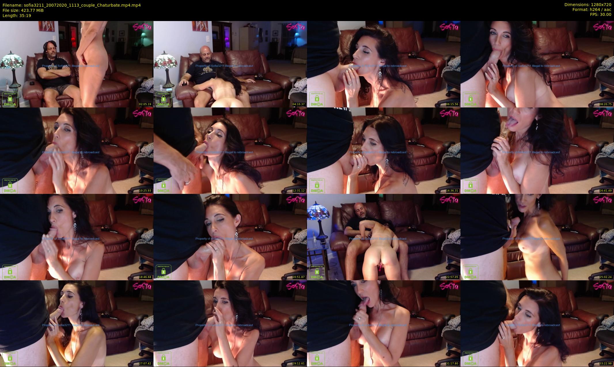 sofia3211 — 36 minute Chaturbate couple cam show recording, 720p, Jul 20, 2020