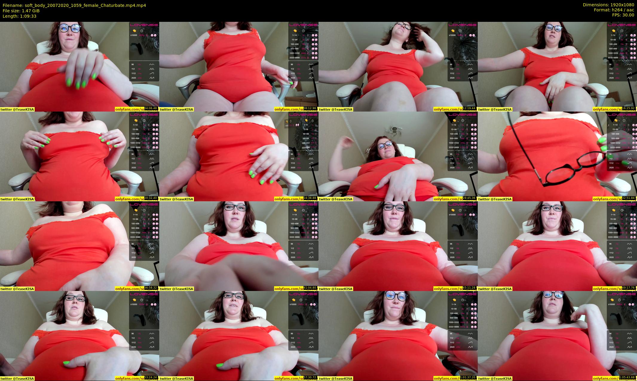 soft_body — 70 minute Chaturbate female cam show recording, 1080p, Jul 20, 2020