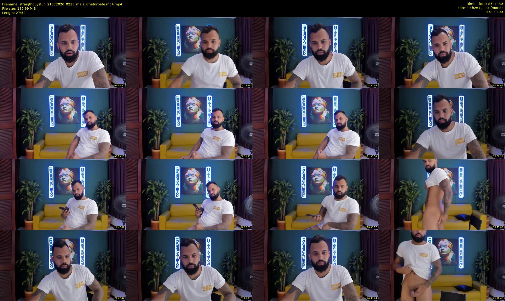 straigthguysfun — 28 minute Chaturbate male cam show recording, 480p, Jul 21, 2020