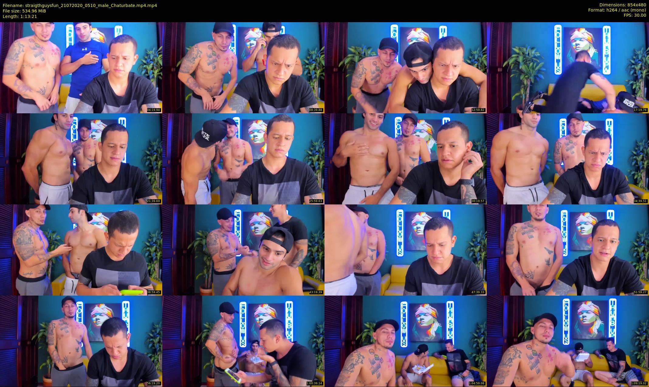 straigthguysfun — 74 minute Chaturbate male cam show recording, 480p, Jul 21, 2020