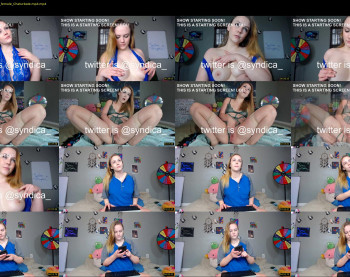 syndica — 6 minute Chaturbate female cam show recording, 1080p, Jul 21, 2020
