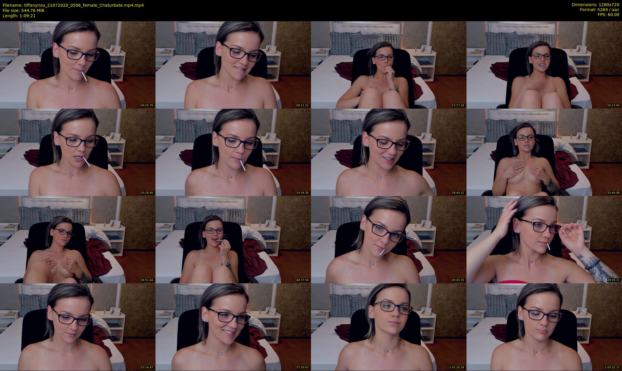 tiffanyriox — 70 minute Chaturbate female cam show recording, 720p, Jul 21, 2020