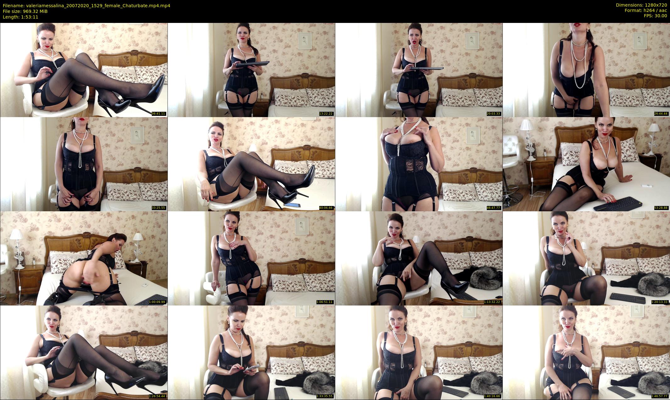 valeriamessalina — 114 minute Chaturbate female cam show recording, 720p, Jul 20, 2020