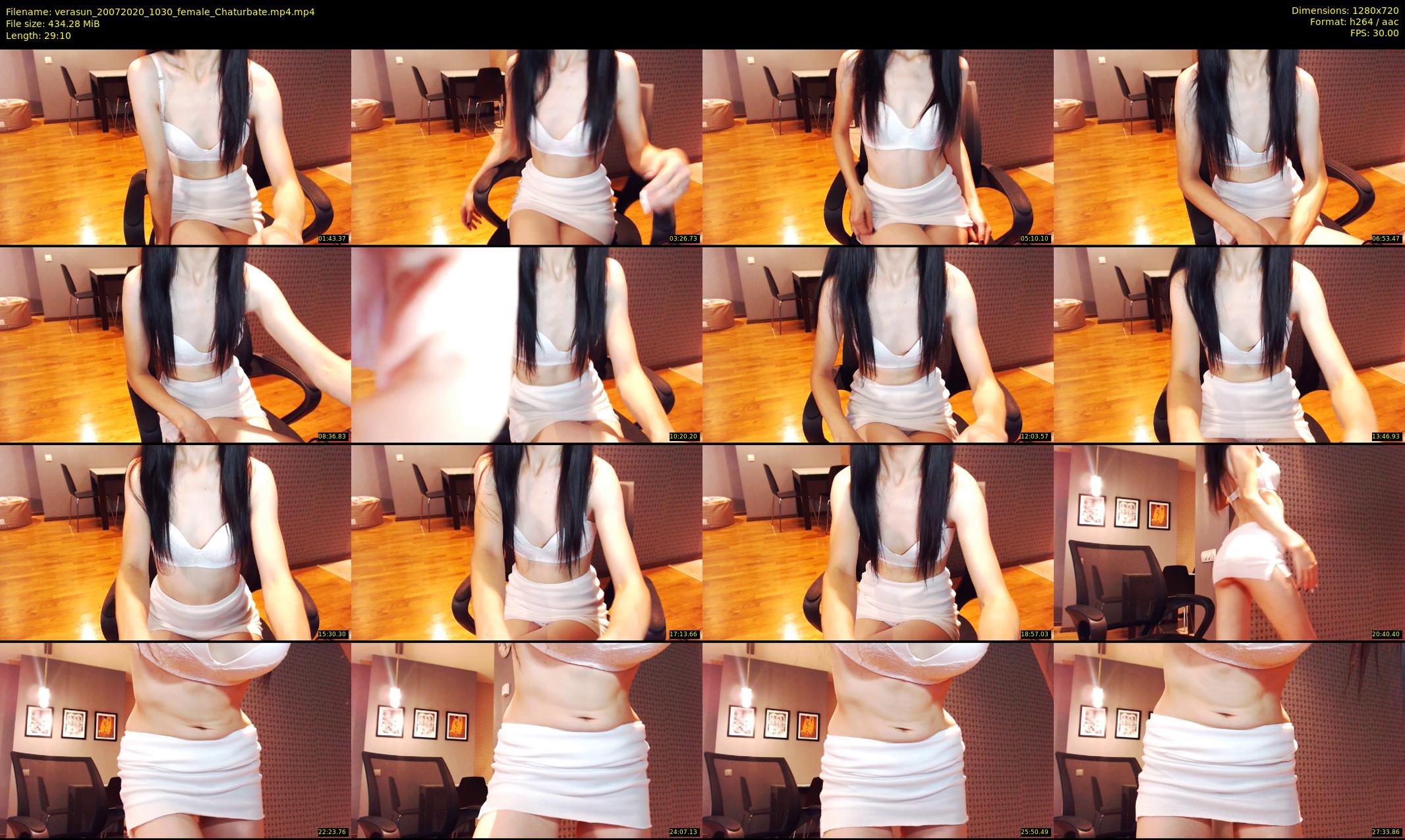 verasun — 30 minute Chaturbate female cam show recording, 720p, Jul 20, 2020