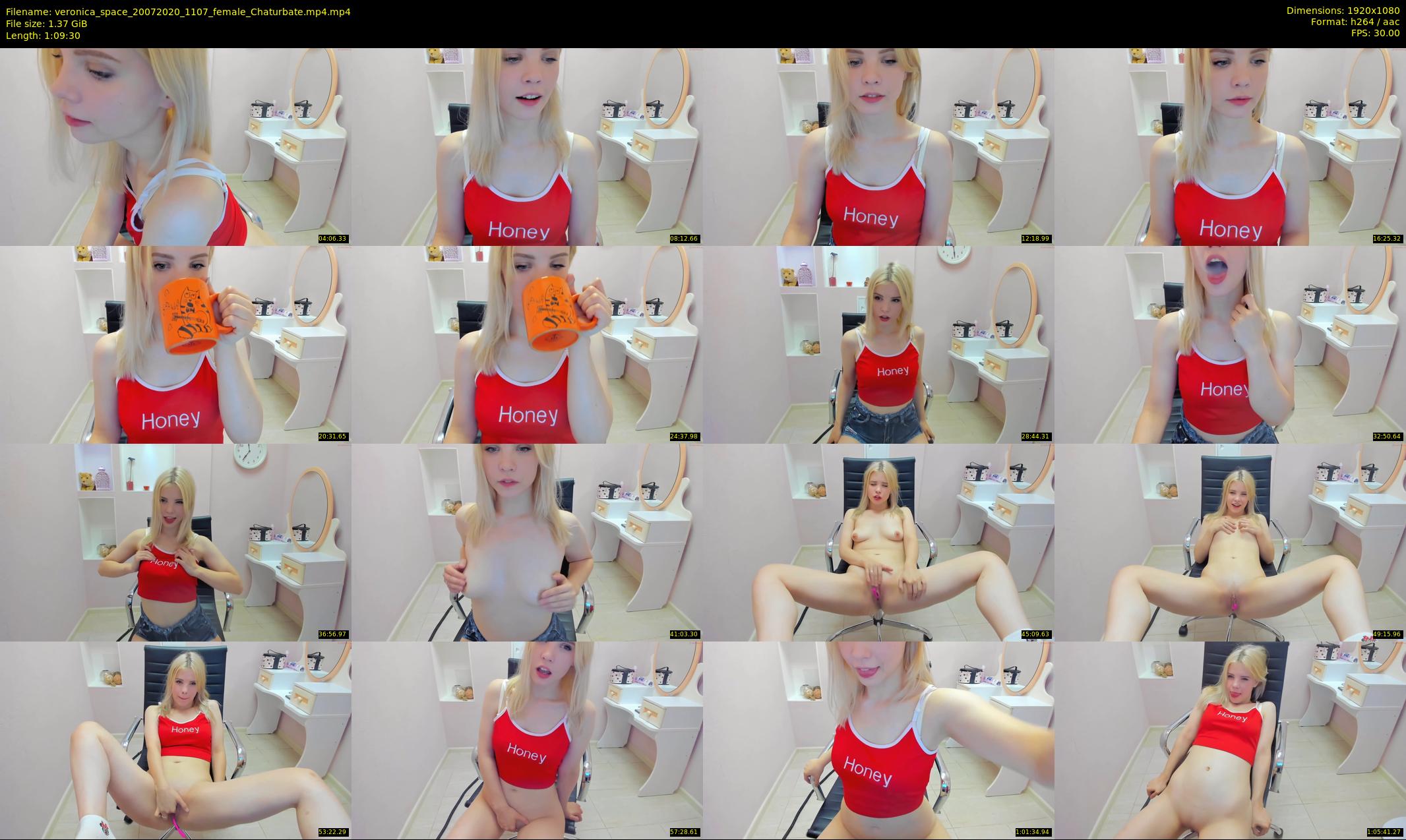 veronica_space — 70 minute Chaturbate female cam show recording, 1080p, Jul 20, 2020