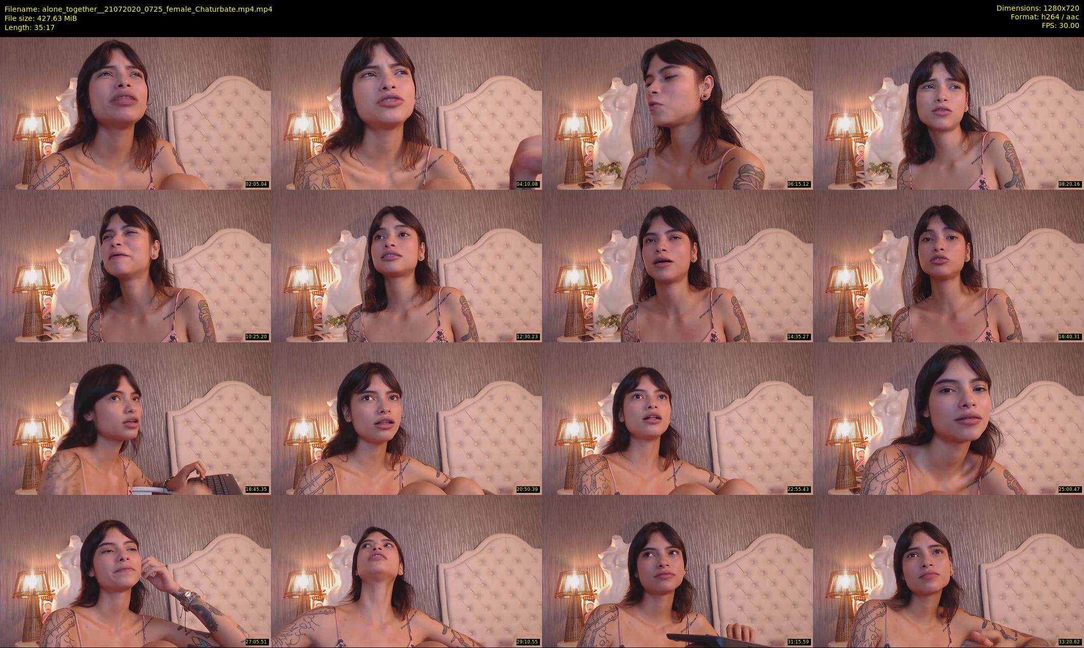 alone_together_ — 36 minute Chaturbate female cam show recording, 720p, Jul 21, 2020