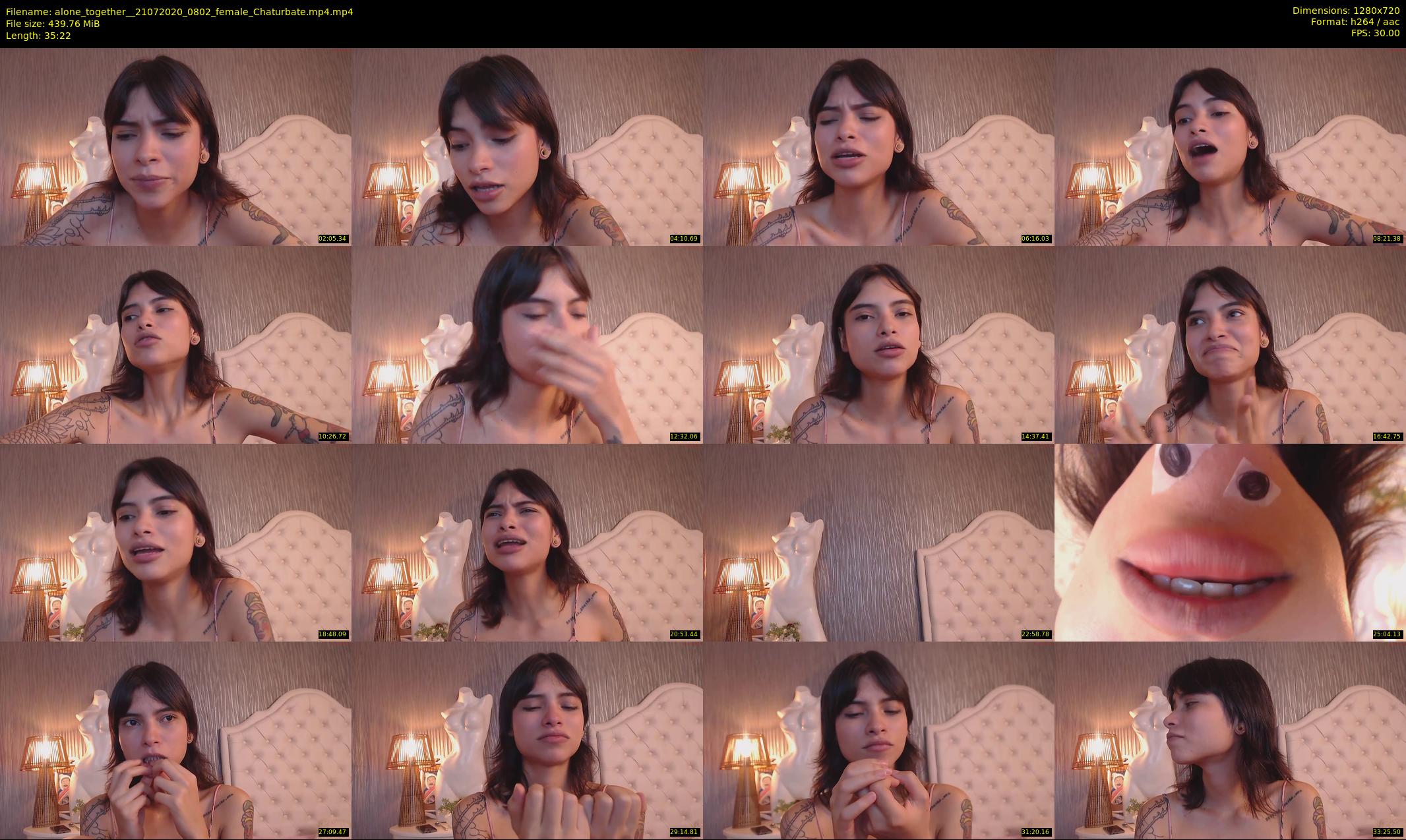 alone_together_ — 36 minute Chaturbate female cam show recording, 720p, Jul 21, 2020