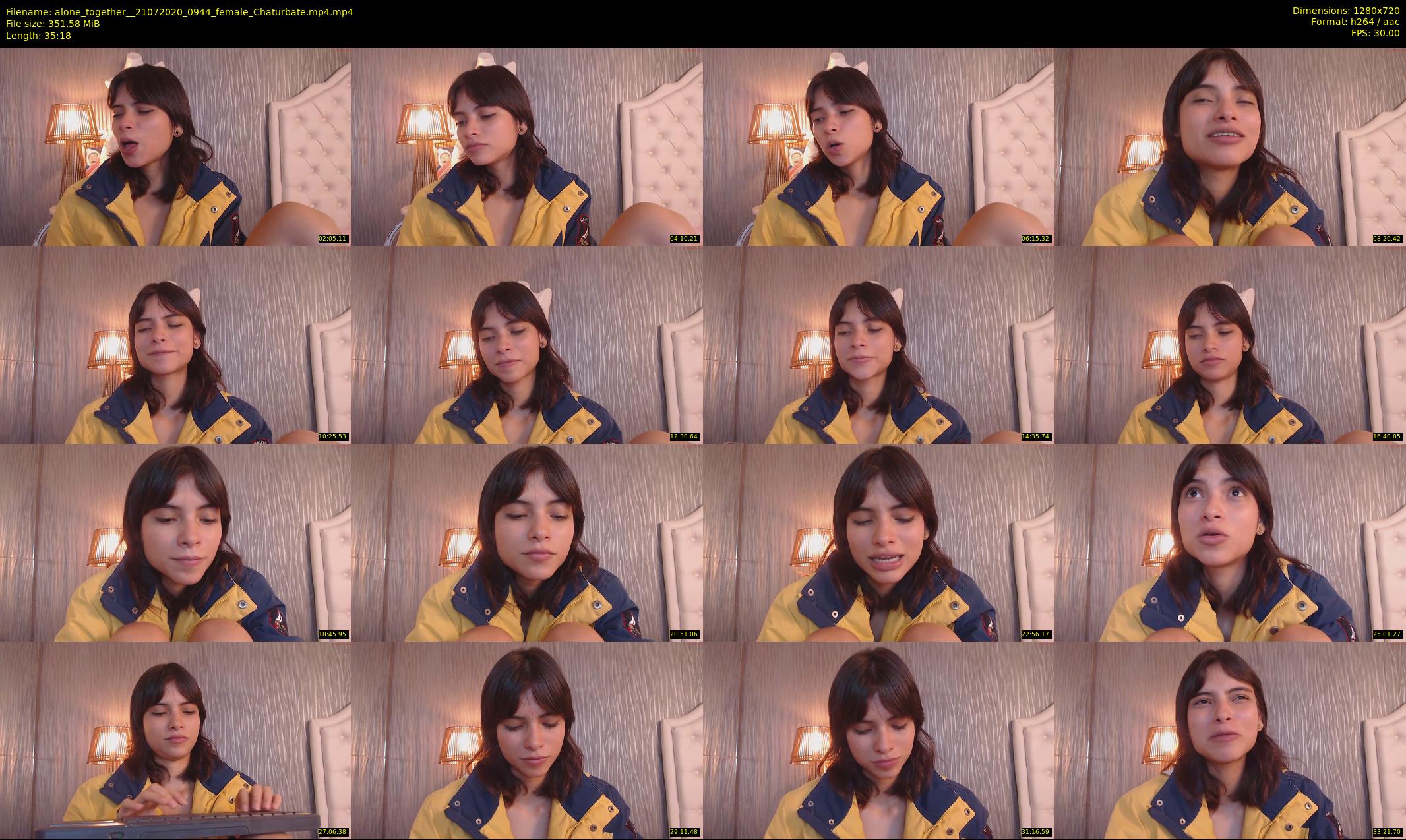 alone_together_ — 36 minute Chaturbate female cam show recording, 720p, Jul 21, 2020