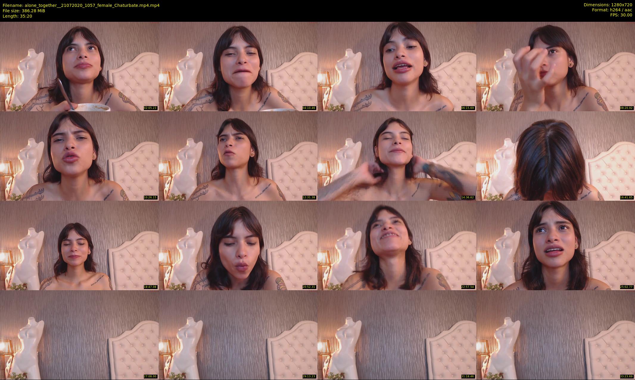alone_together_ — 36 minute Chaturbate female cam show recording, 720p, Jul 21, 2020