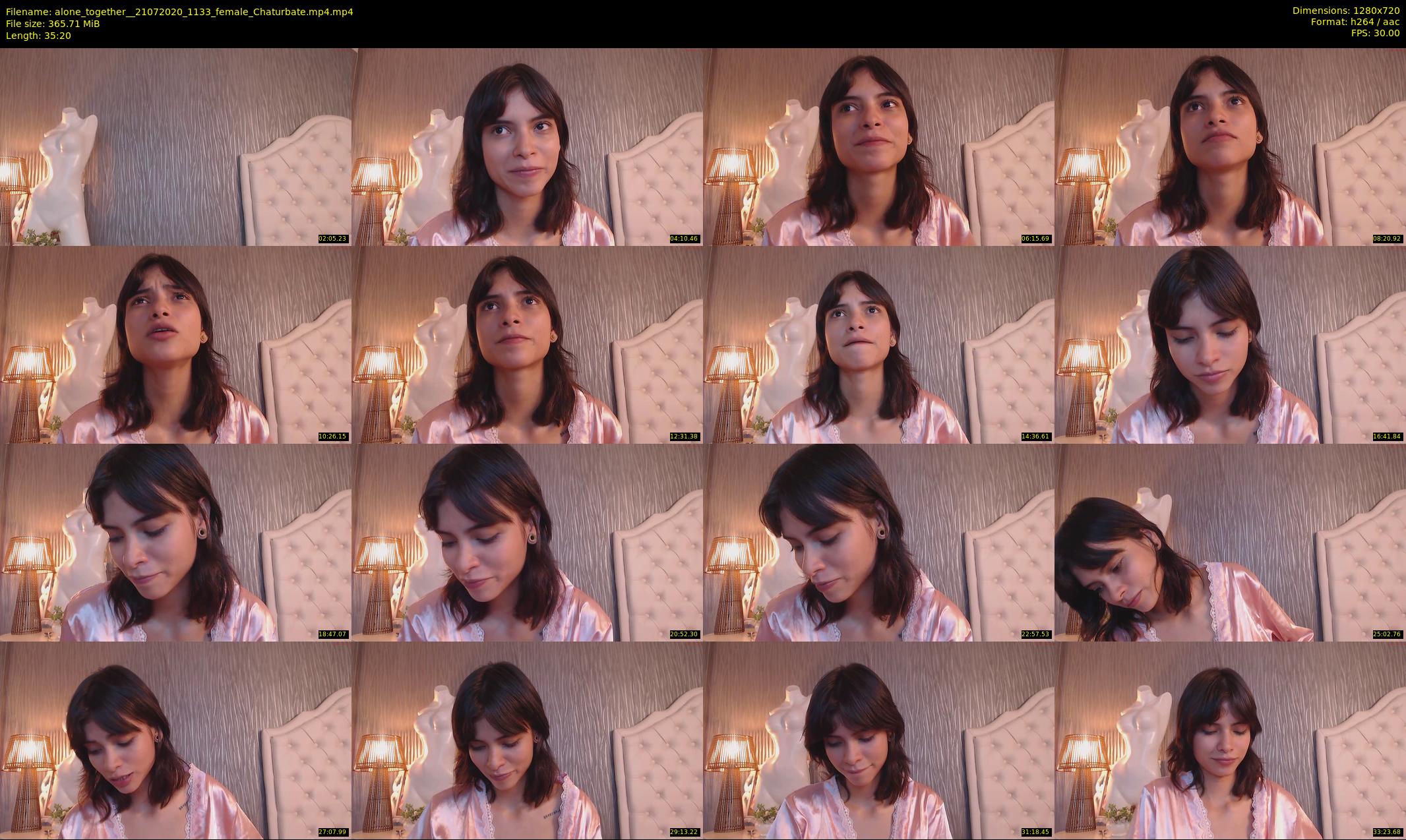 alone_together_ — 36 minute Chaturbate female cam show recording, 720p, Jul 21, 2020