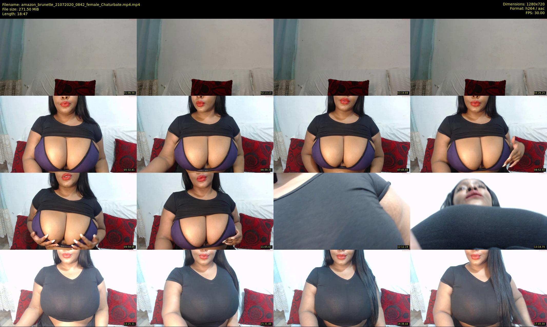 amazon_brunette — 19 minute Chaturbate female cam show recording, 720p, Jul 21, 2020