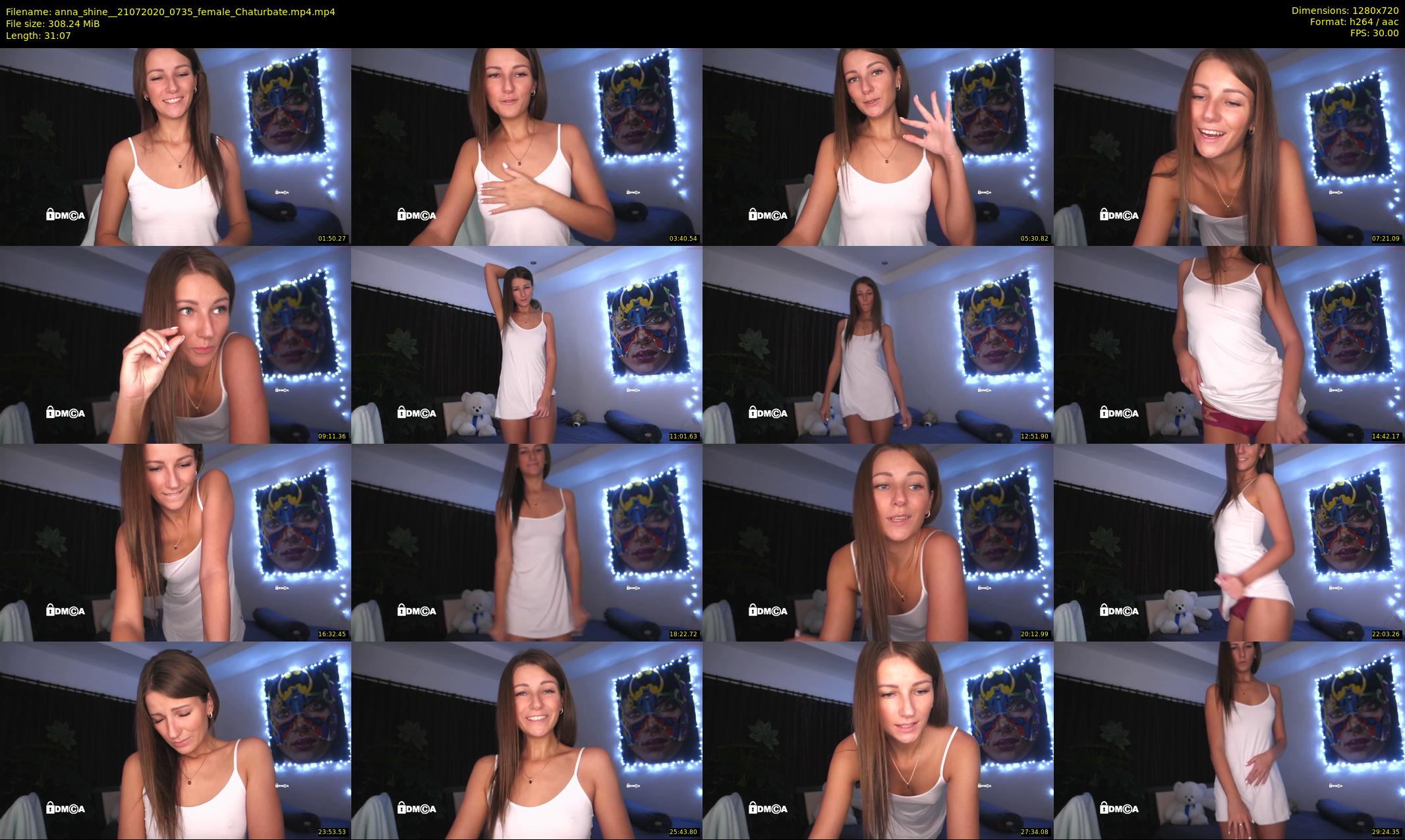 anna_shine_ — 32 minute Chaturbate female cam show recording, 720p, Jul 21, 2020