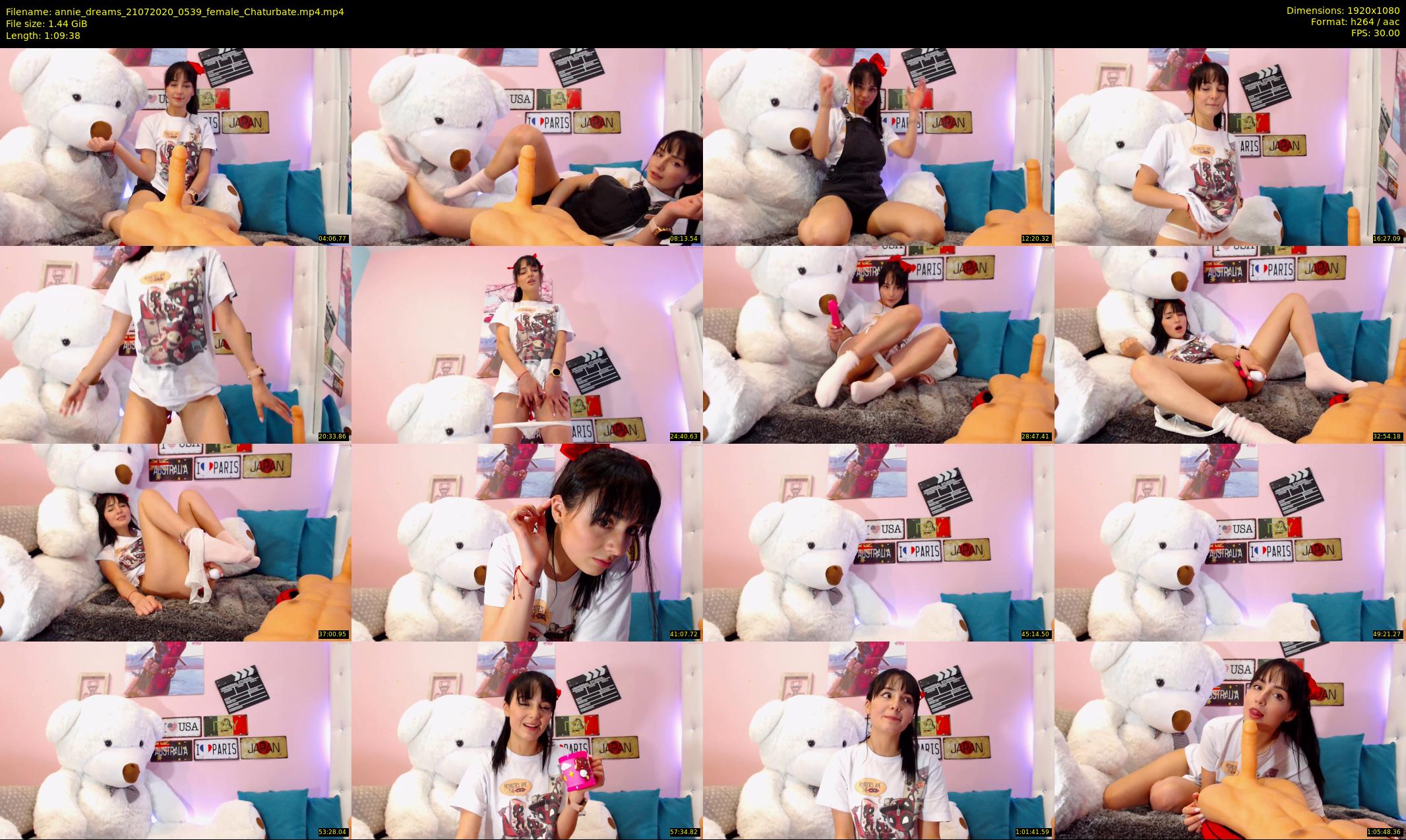 annie_dreams — 70 minute Chaturbate female cam show recording, 1080p, Jul 21, 2020