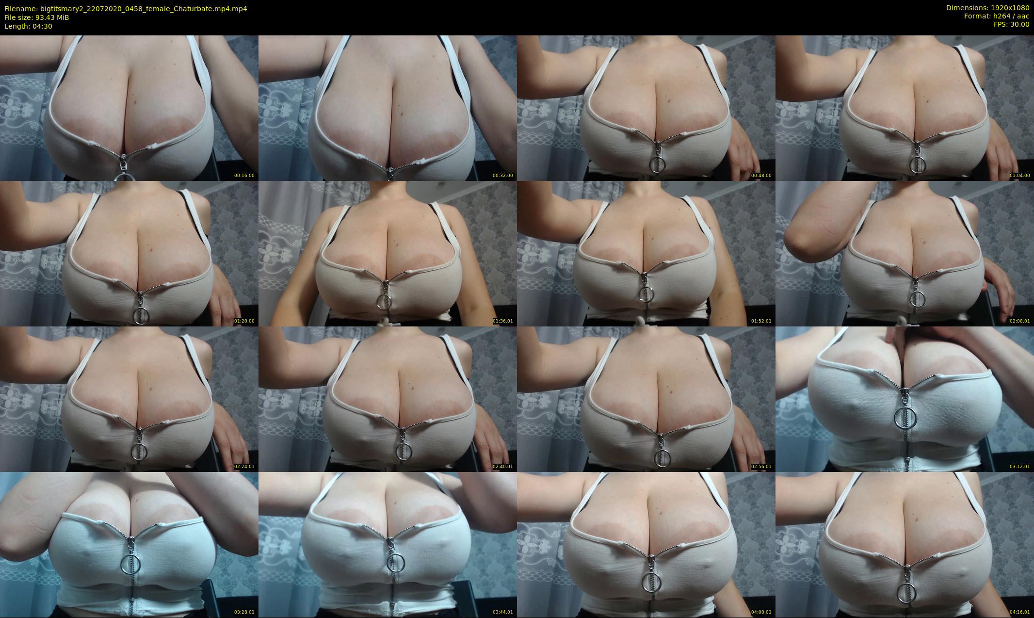 bigtitsmary2 — 5 minute Chaturbate female cam show recording, 1080p, Jul 22, 2020
