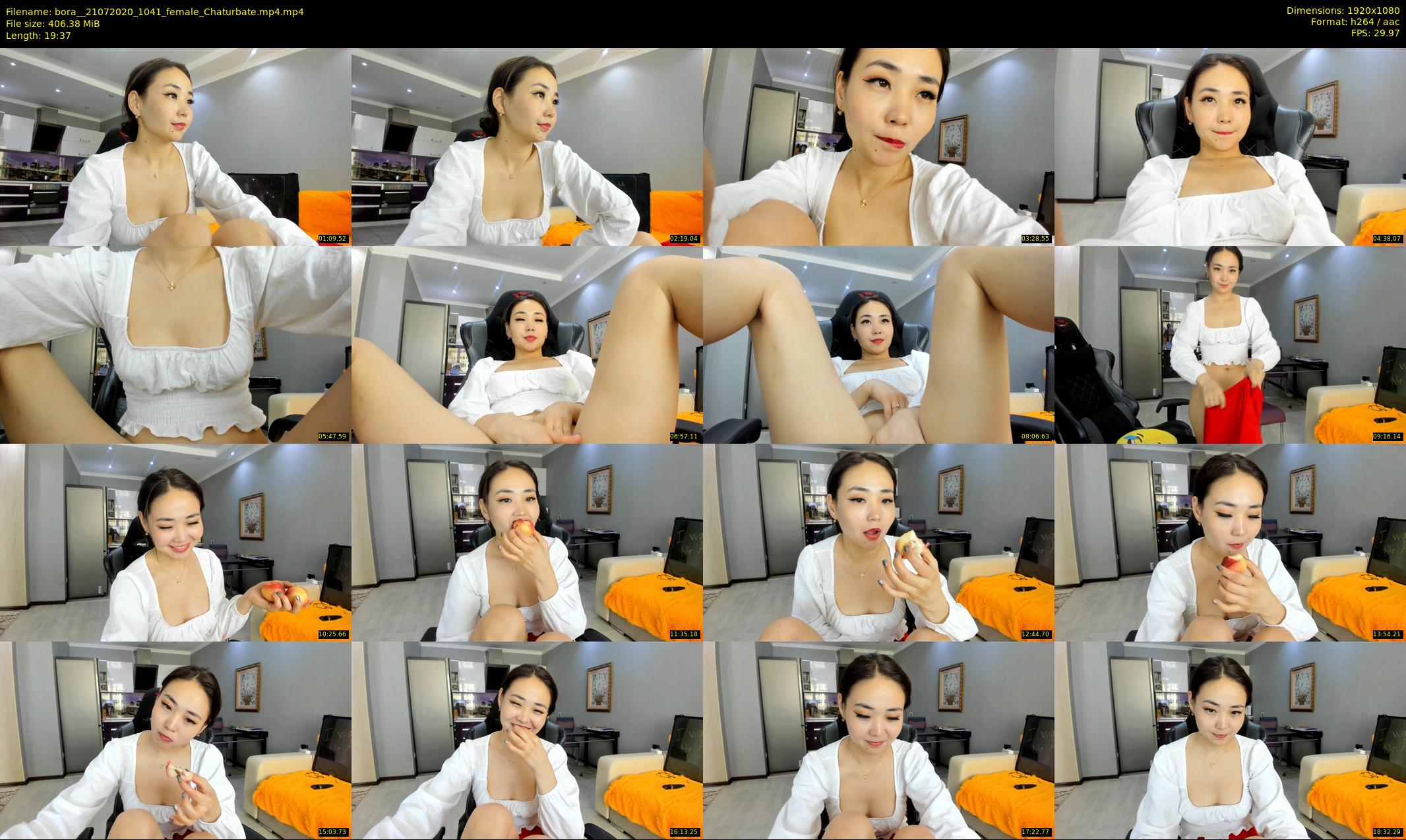 bora_ — 20 minute Chaturbate female cam show recording, 1080p, Jul 21, 2020