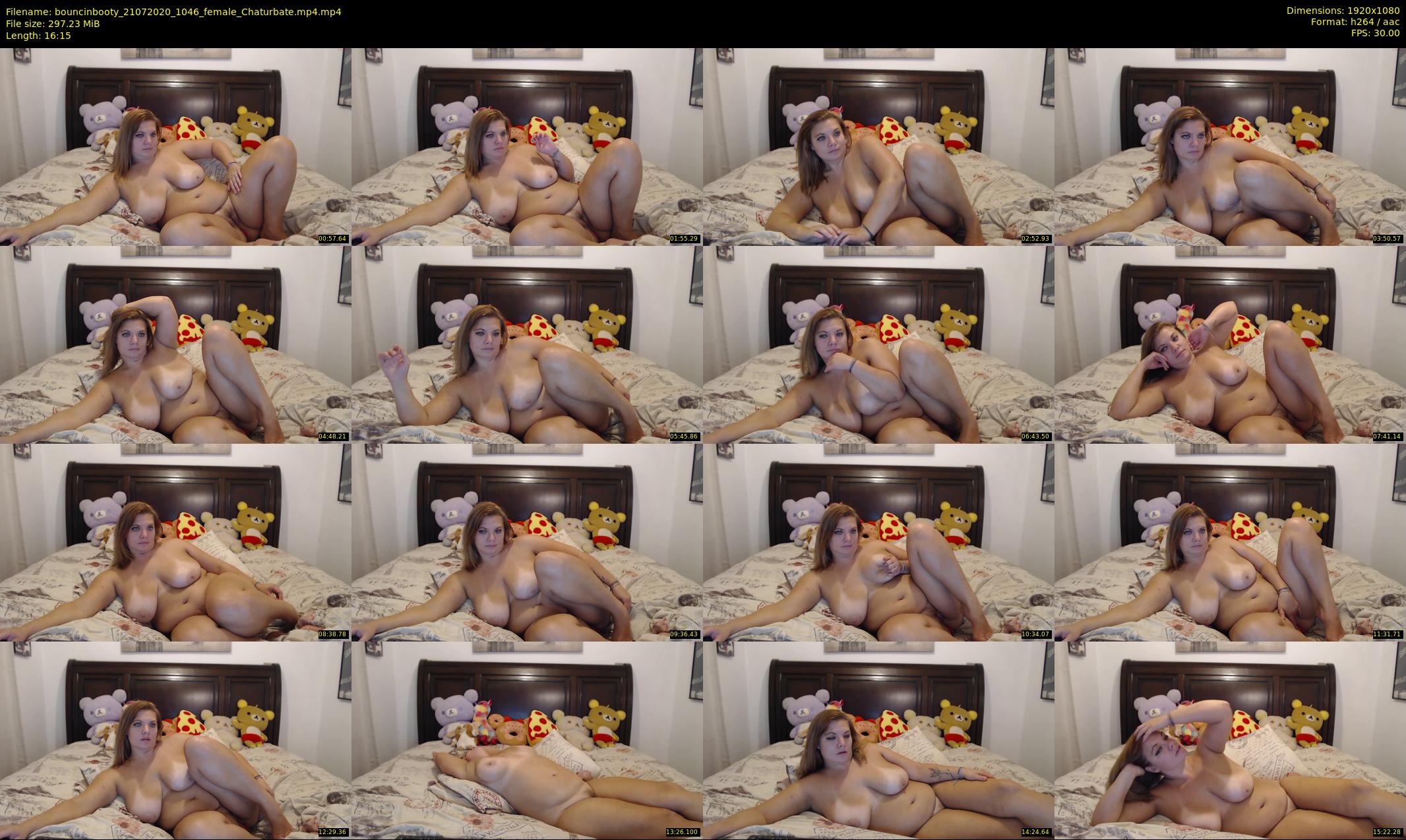 bouncinbooty — 17 minute Chaturbate female cam show recording, 1080p, Jul 21, 2020