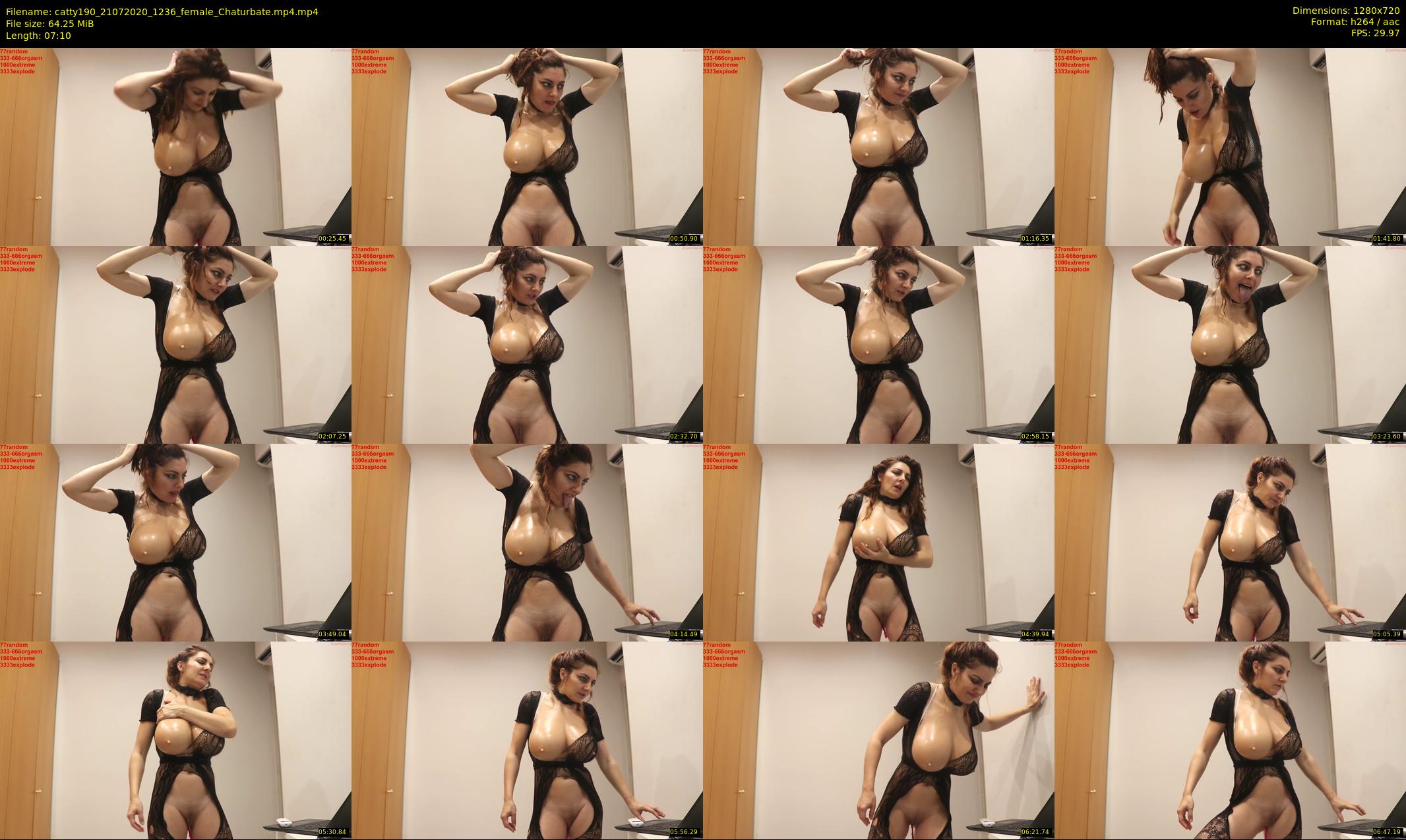 catty190 — 8 minute Chaturbate female cam show recording, 720p, Jul 21, 2020