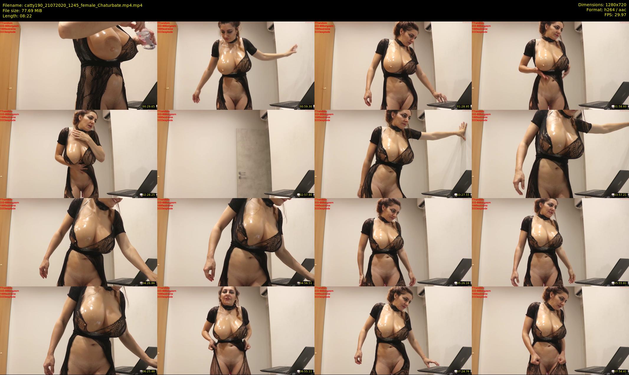 catty190 — 9 minute Chaturbate female cam show recording, 720p, Jul 21, 2020
