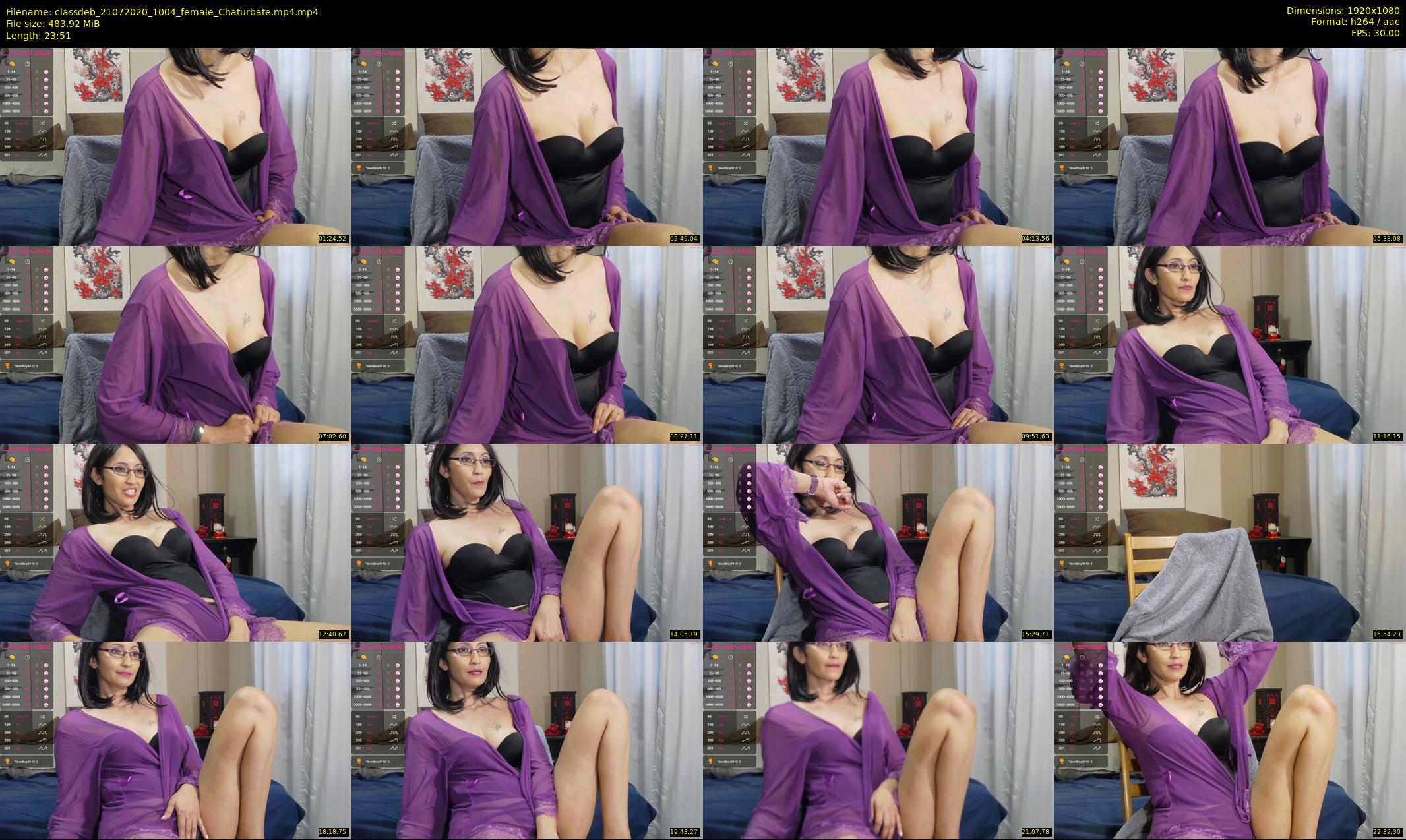 classdeb — 24 minute Chaturbate female cam show recording, 1080p, Jul 21, 2020