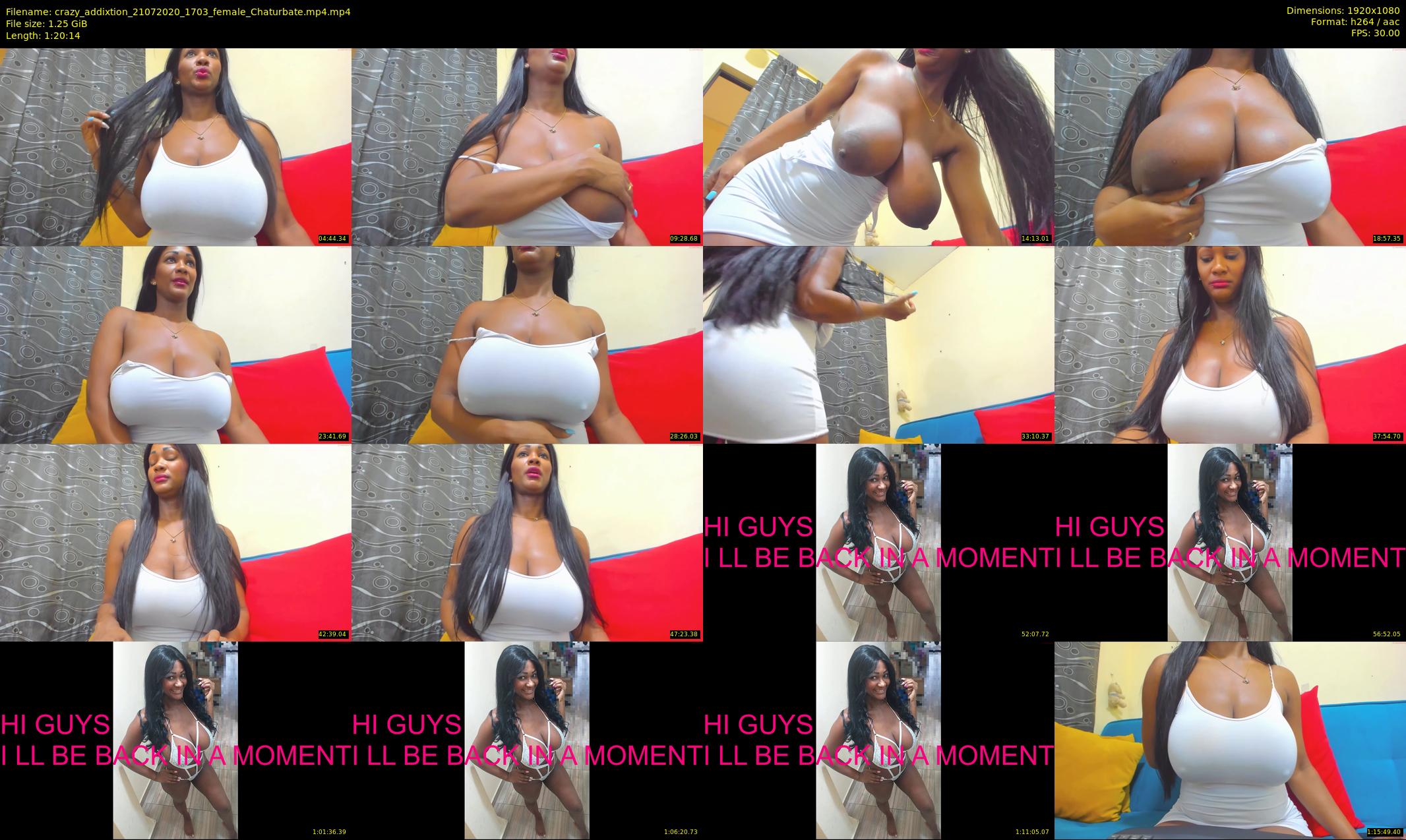 crazy_addixtion — 81 minute Chaturbate female cam show recording, 1080p, Jul 21, 2020