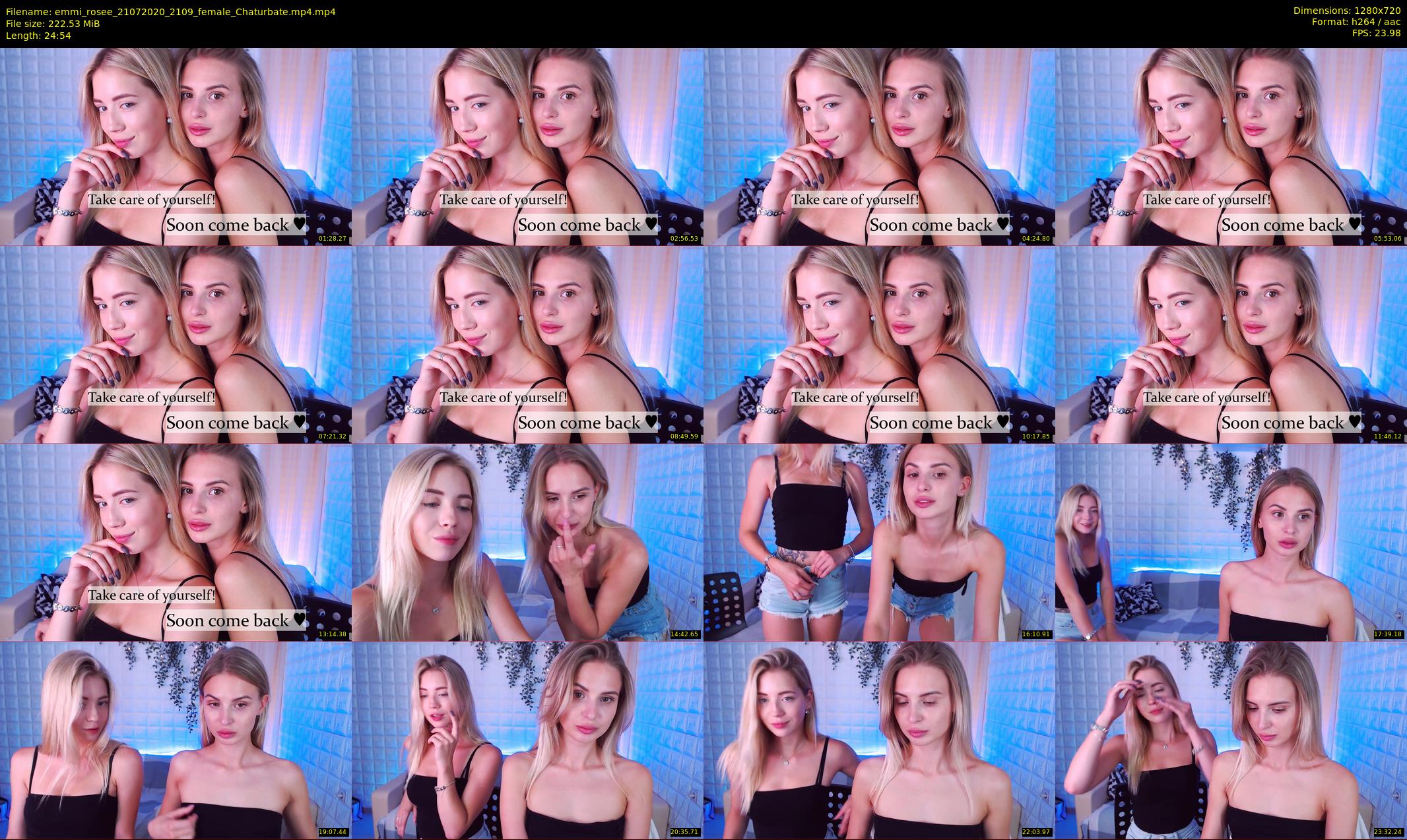 emmi_rosee — 25 minute Chaturbate female cam show recording, 720p, Jul 21, 2020