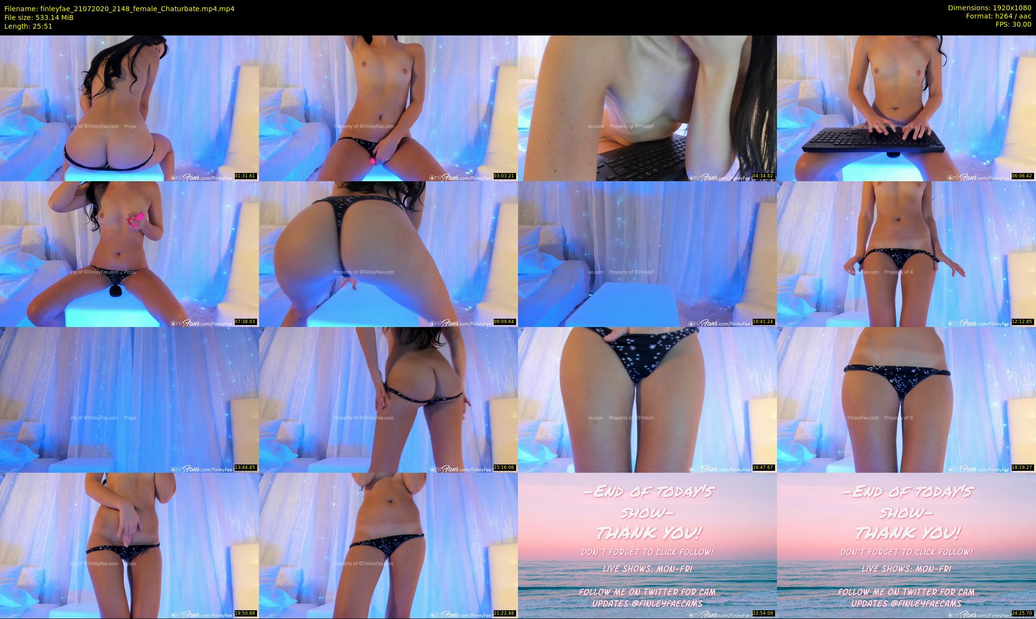 finleyfae — 26 minute Chaturbate female cam show recording, 1080p, Jul 21, 2020