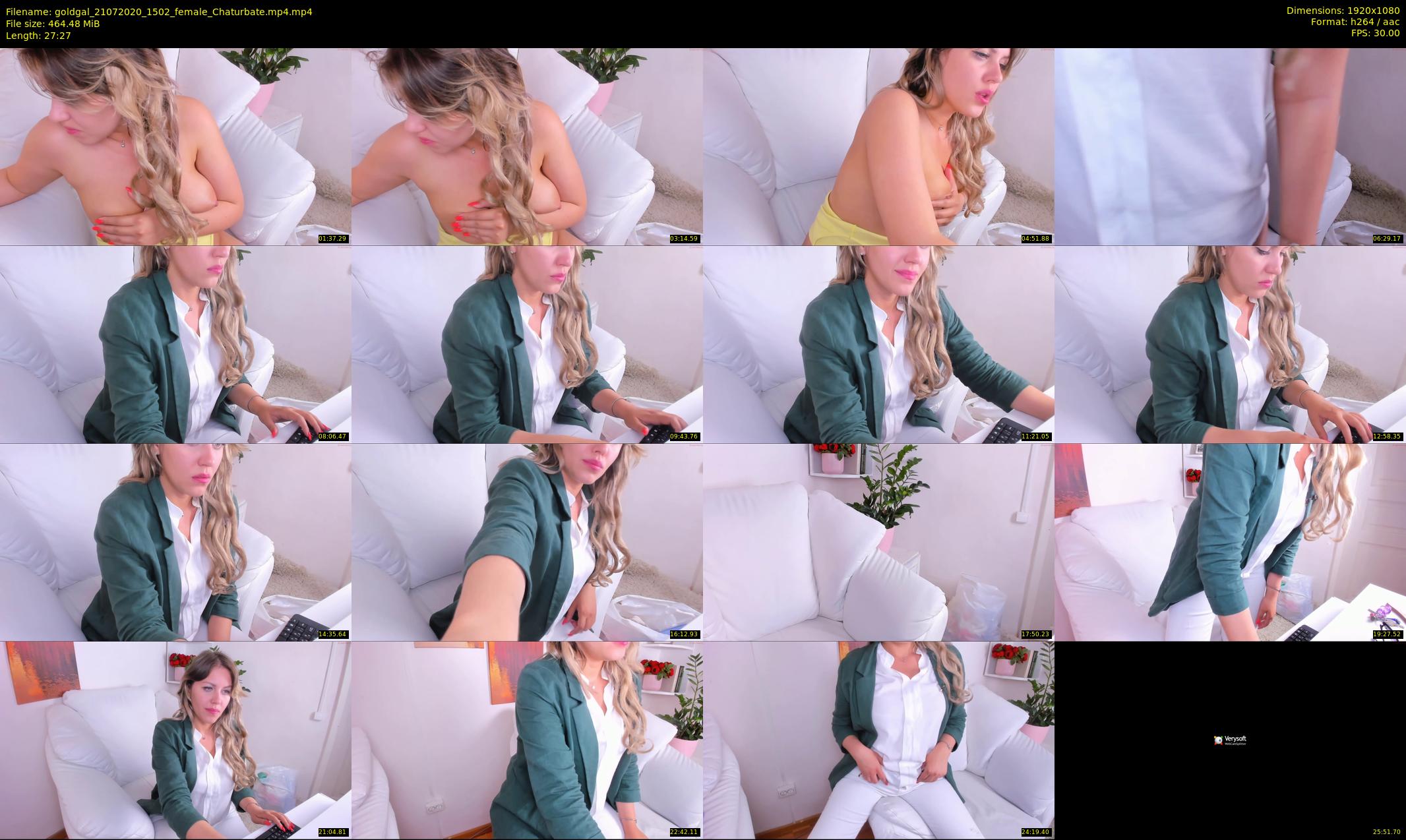 goldgal — 28 minute Chaturbate female cam show recording, 1080p, Jul 21, 2020