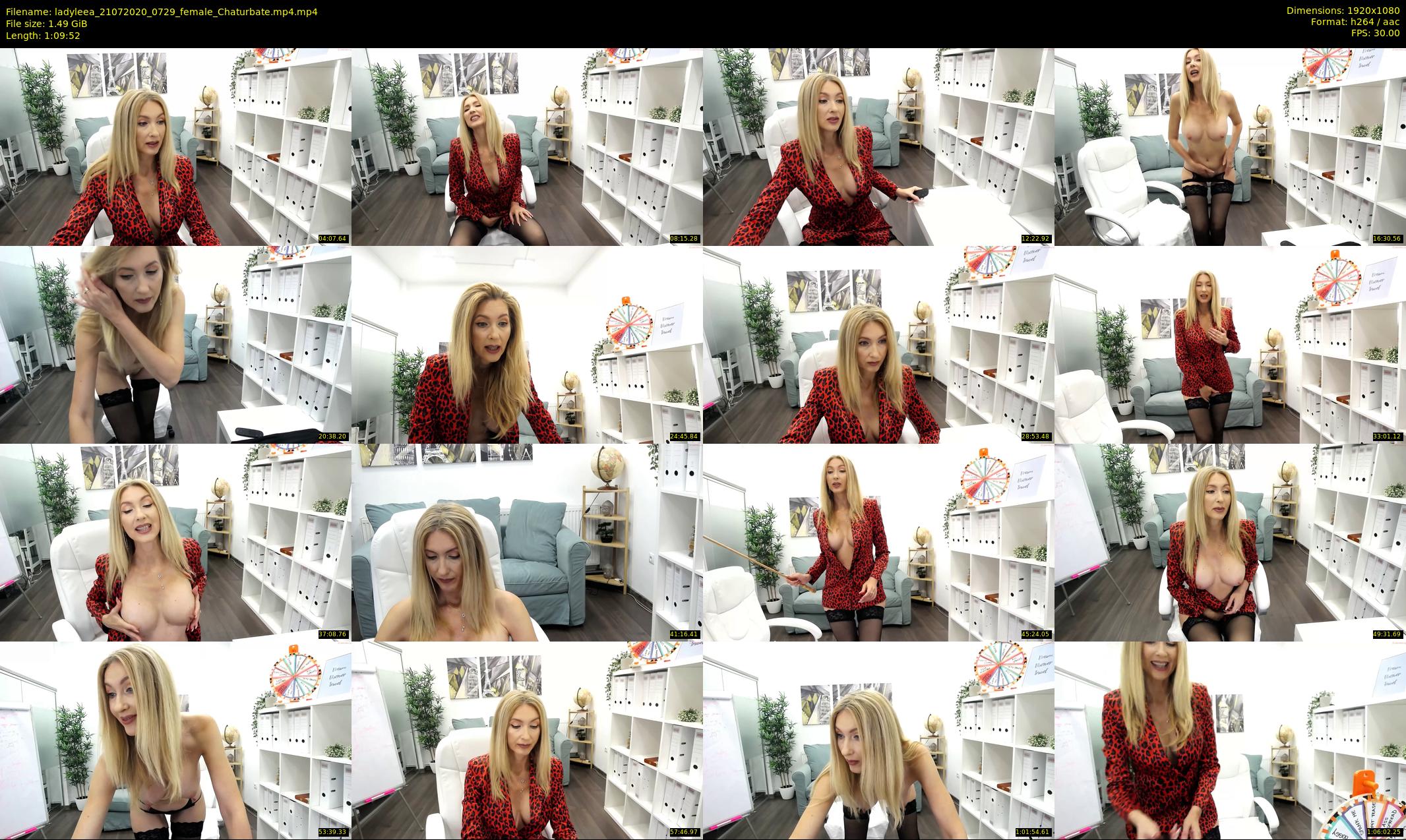 ladyleea — 70 minute Chaturbate female cam show recording, 1080p, Jul 21, 2020
