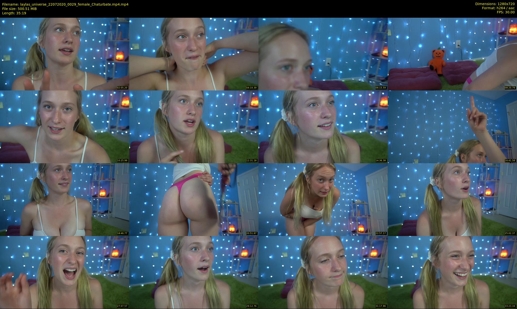 laylas_universe — 36 minute Chaturbate female cam show recording, 720p, Jul 22, 2020